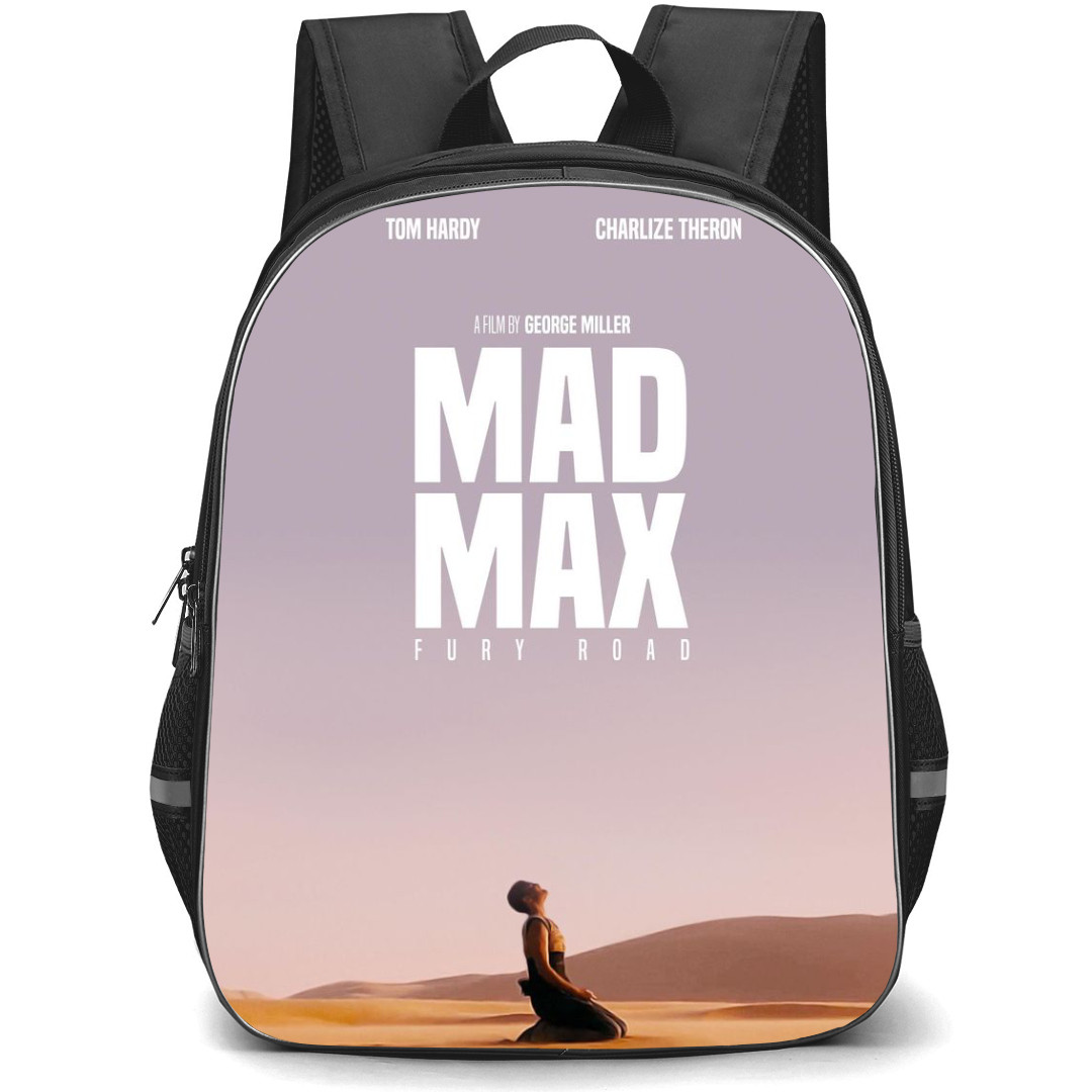 Mad Max Backpack StudentPack - Mad Max Fury Raod Minimalist Alternative Poster
