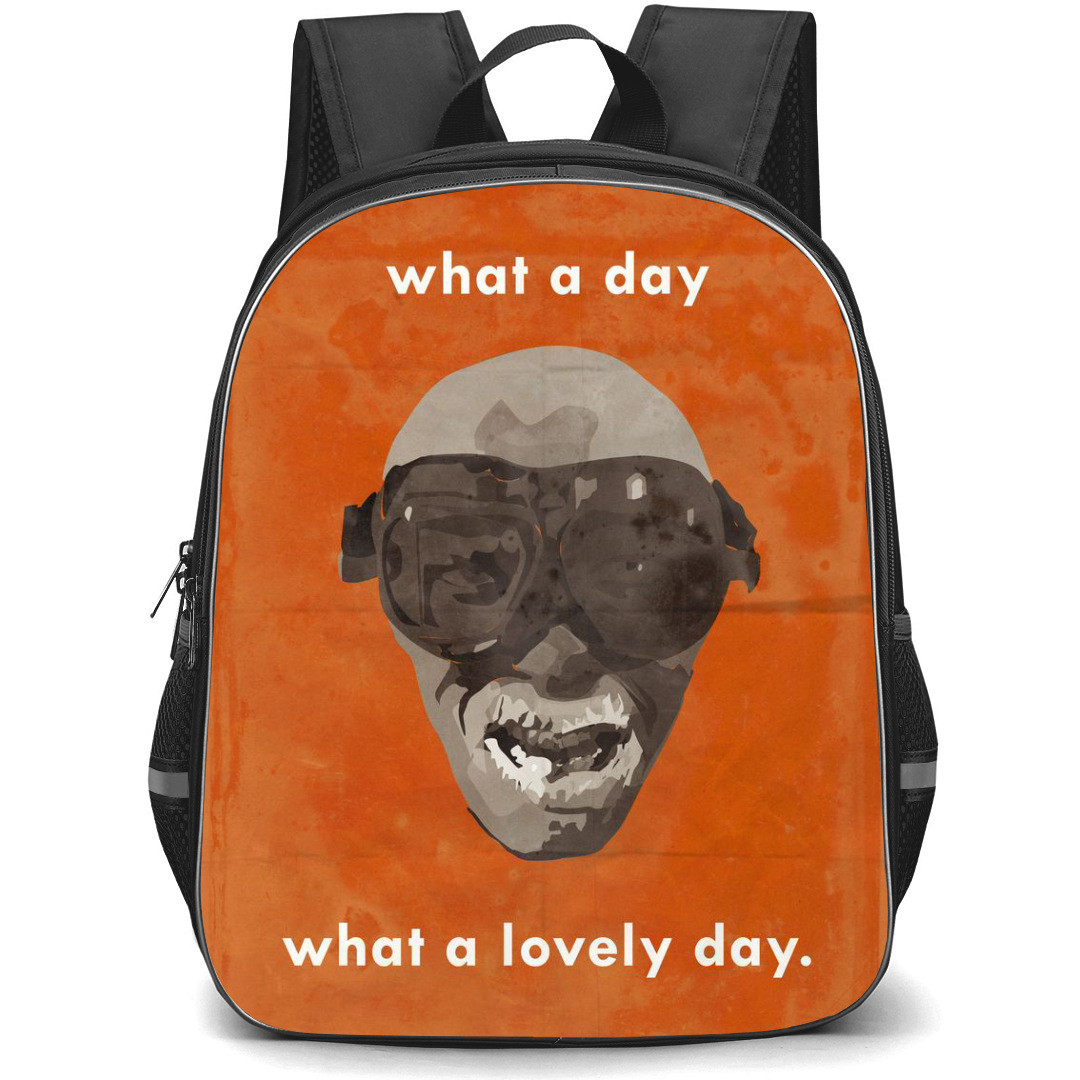 Mad Max Backpack StudentPack - Mad Max Fury Road What A Lovely Day Poster