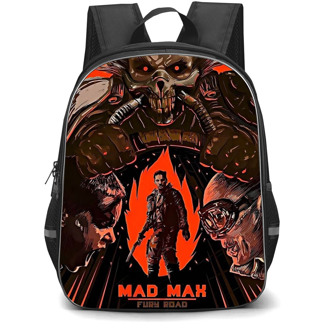 Mad Max Backpack StudentPack - Mad Max Illustration Fan Art