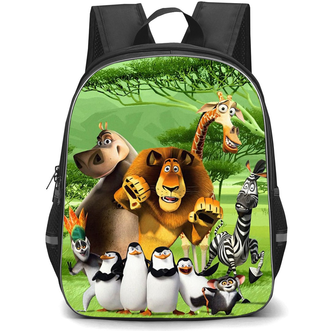 Madagascar Backpack StudentPack - Madagascar 2005 Movie Poster