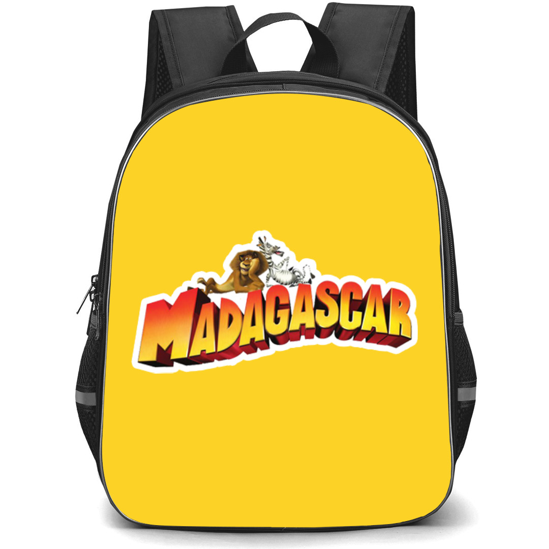 Madagascar Backpack StudentPack - Madagascar Alex And Marty Smiling On Escape 2 Africa Poster