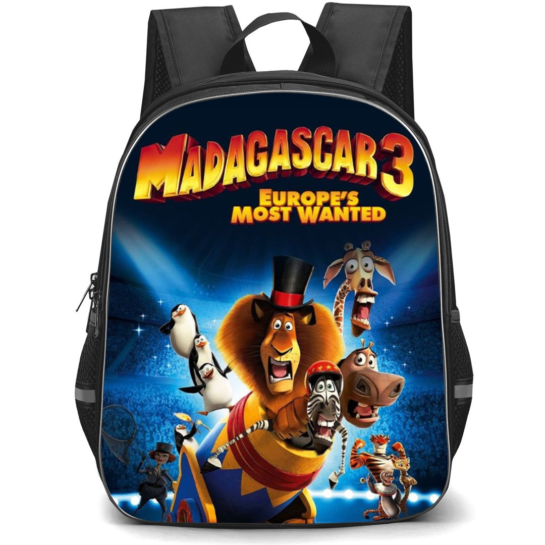 Madagascar Backpack StudentPack - Madagascar Escape 2 Africa Official Poster