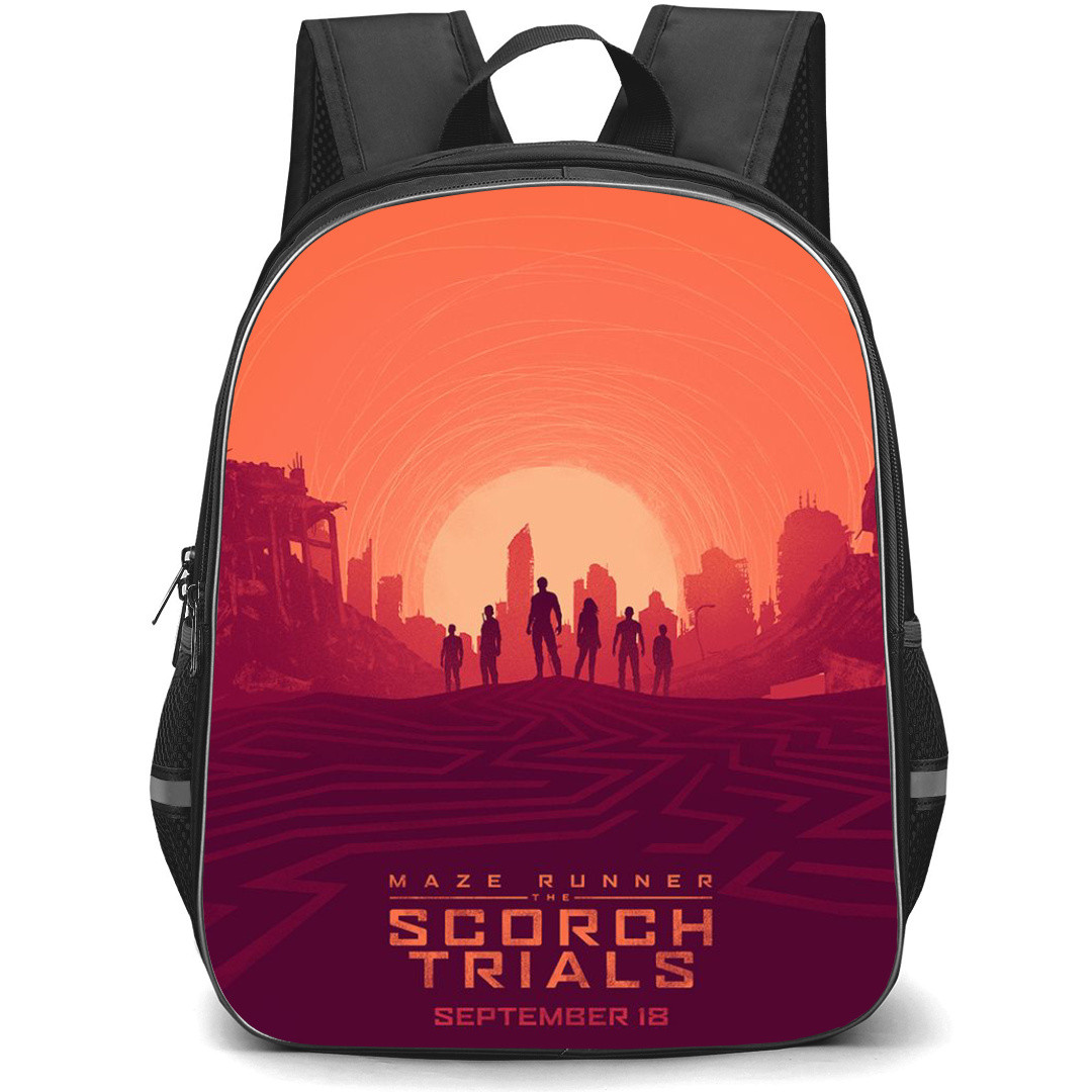 The Maze Runner Backpack StudentPack - The Maze Runner Scorch Trails Minimalist Poster