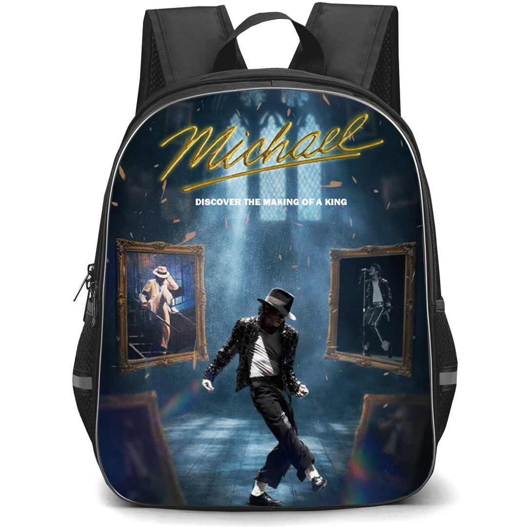 Michael Backpack School Bag StudentPack - Michael Iconic Billie Jean Pose Poster