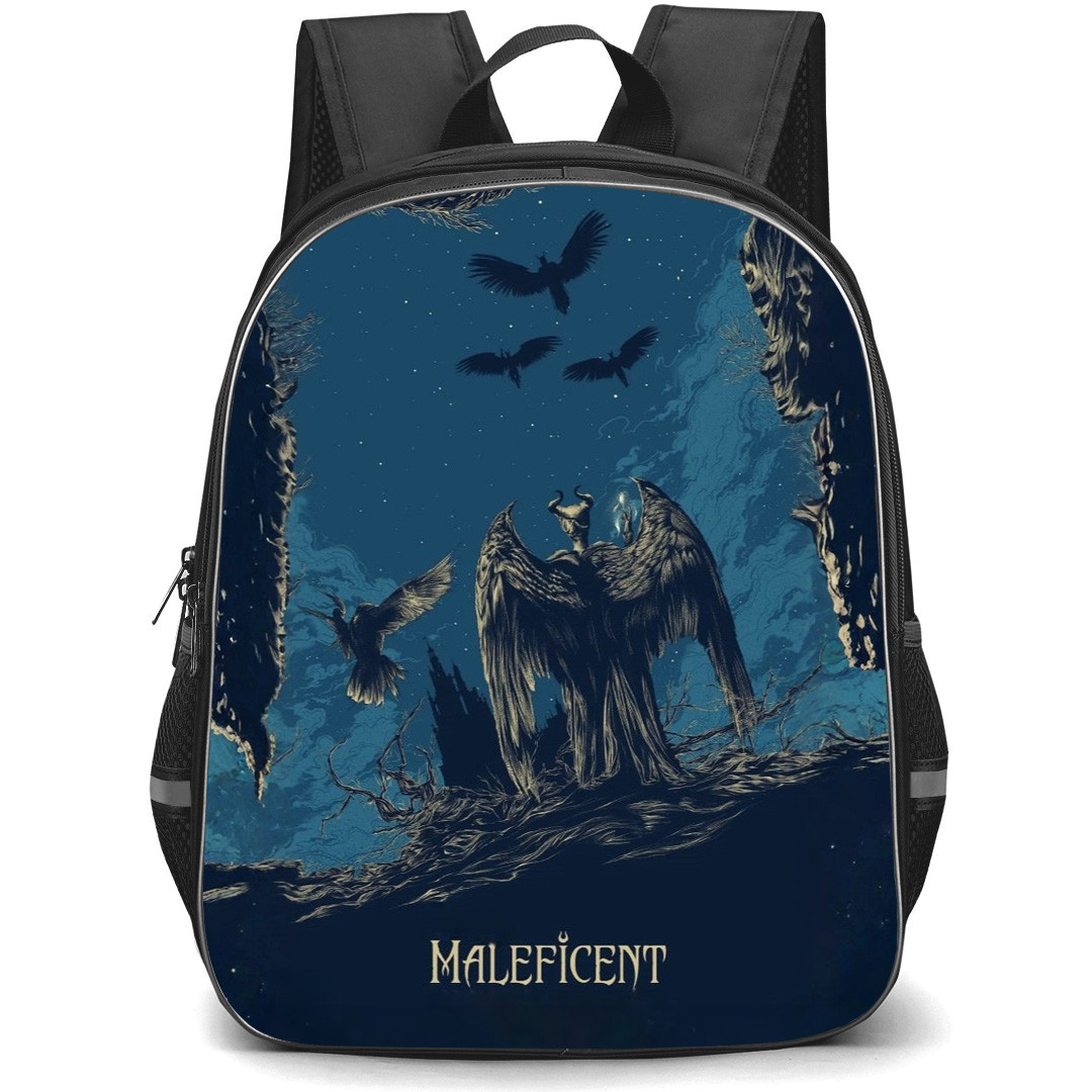 Maleficent Backpack School Bag StudentPack - Maleficent Black Crow Back Series Poster