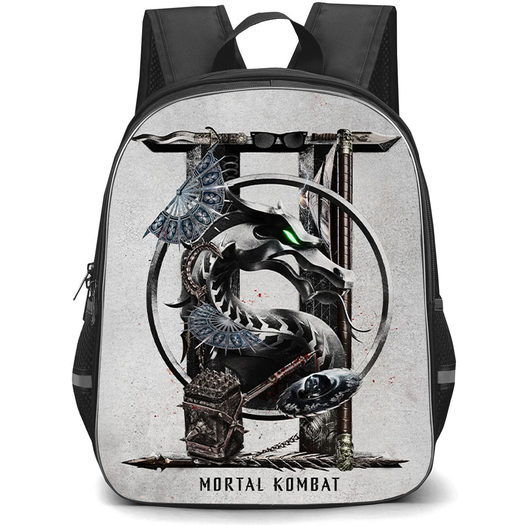 Mortal Kombat II Backpack School Bag StudentPack - Mortal Kombat II Exclusive NYCC Art Poster