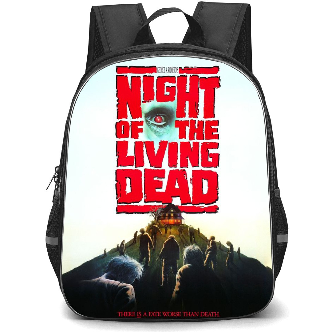 Night Of The Living Dead Backpack StudentPack - Poster White Background