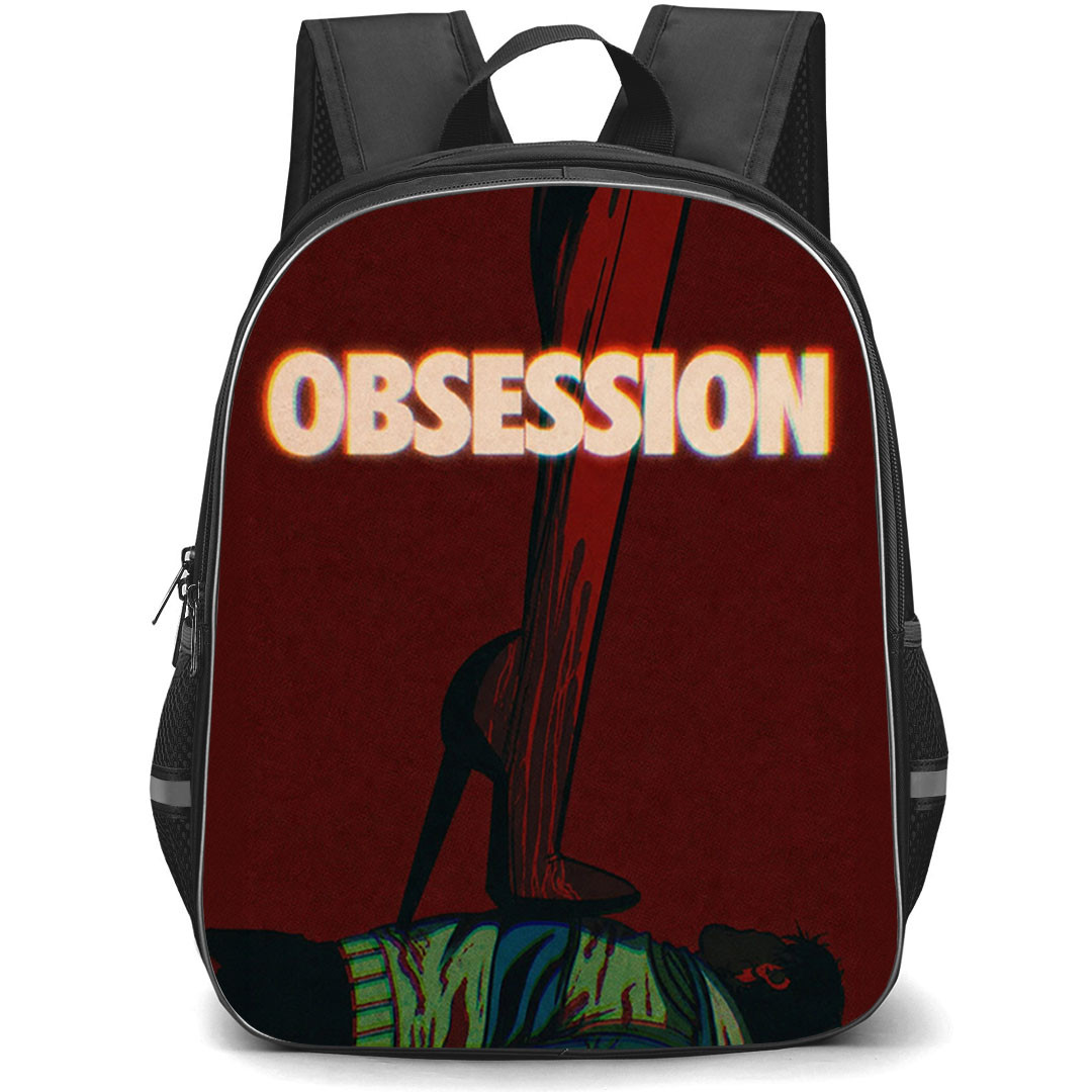 Obsession Backpack School Bag StudentPack - Obsession 2025 Retro Pulp Style Fan Art Illustration Poster