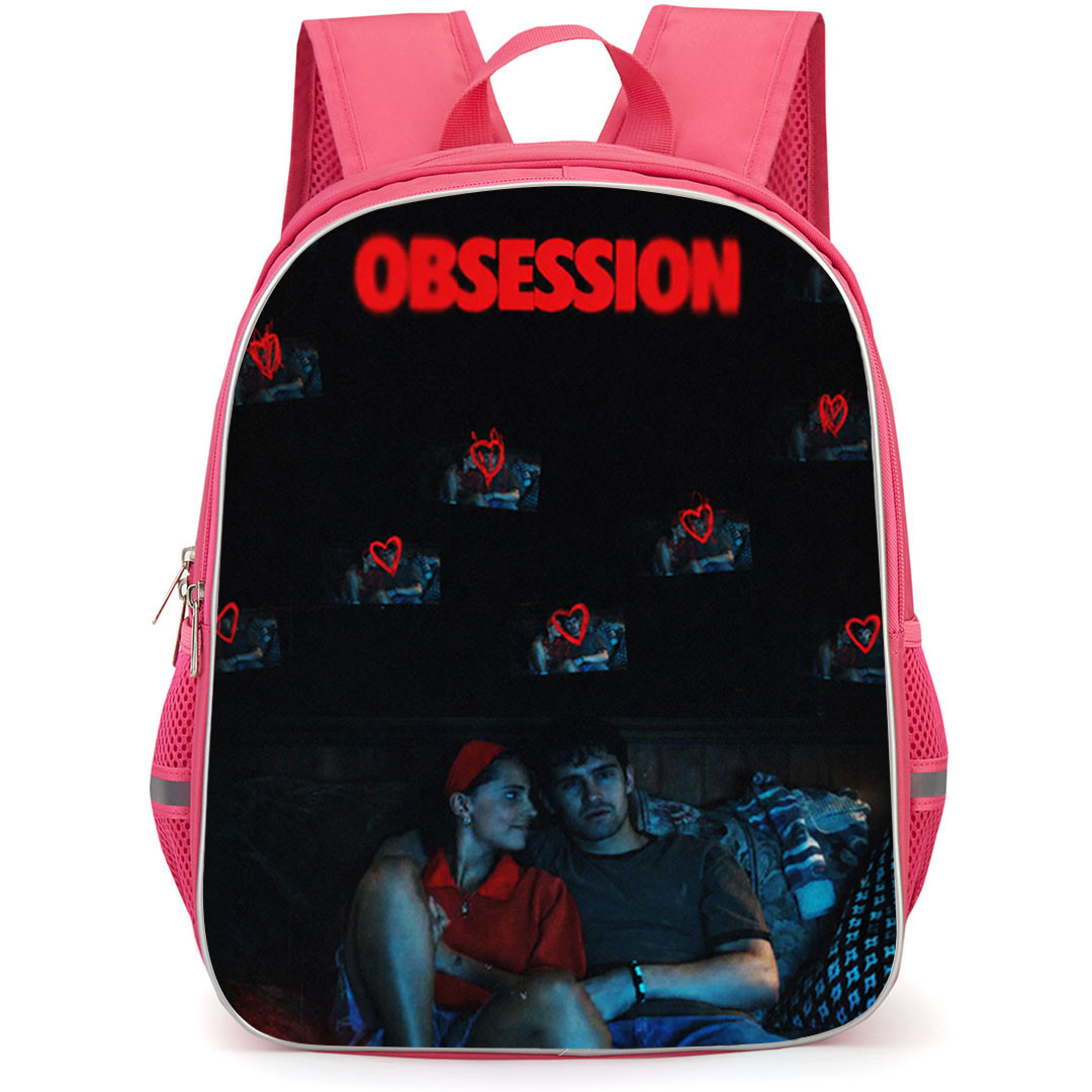 Obsession Backpack School Bag StudentPack - Obsession Bedroom Surveillance Red Hearts Poster