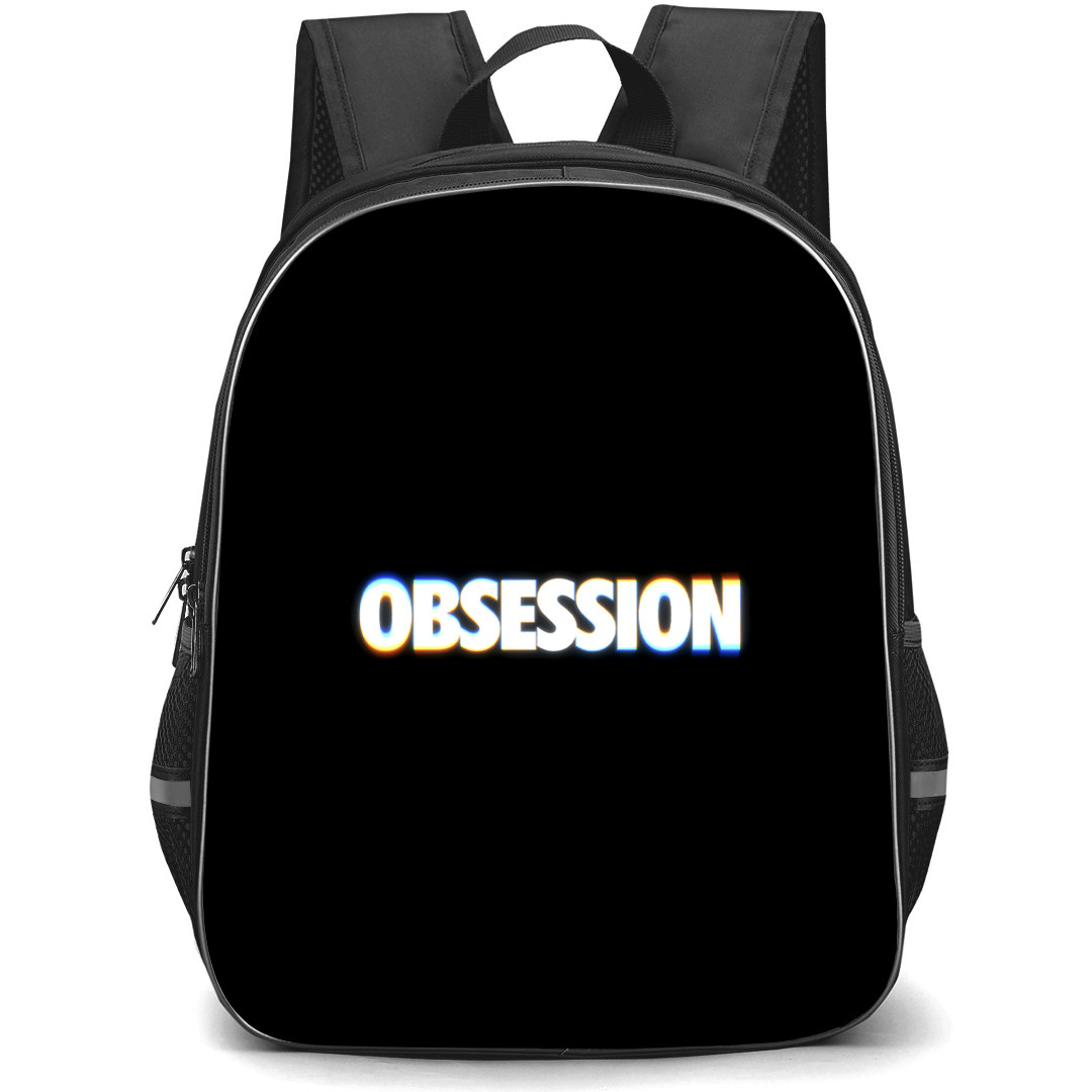 Obsession Backpack School Bag StudentPack - Obsession Glowing Logo Sticker