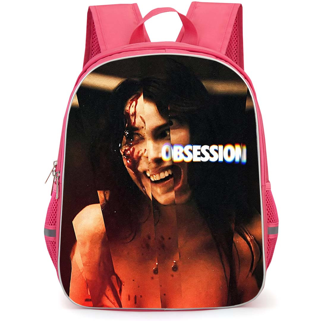 Obsession Nikki Freeman Backpack School Bag StudentPack - Nikki Freeman Glitch Horror Poster