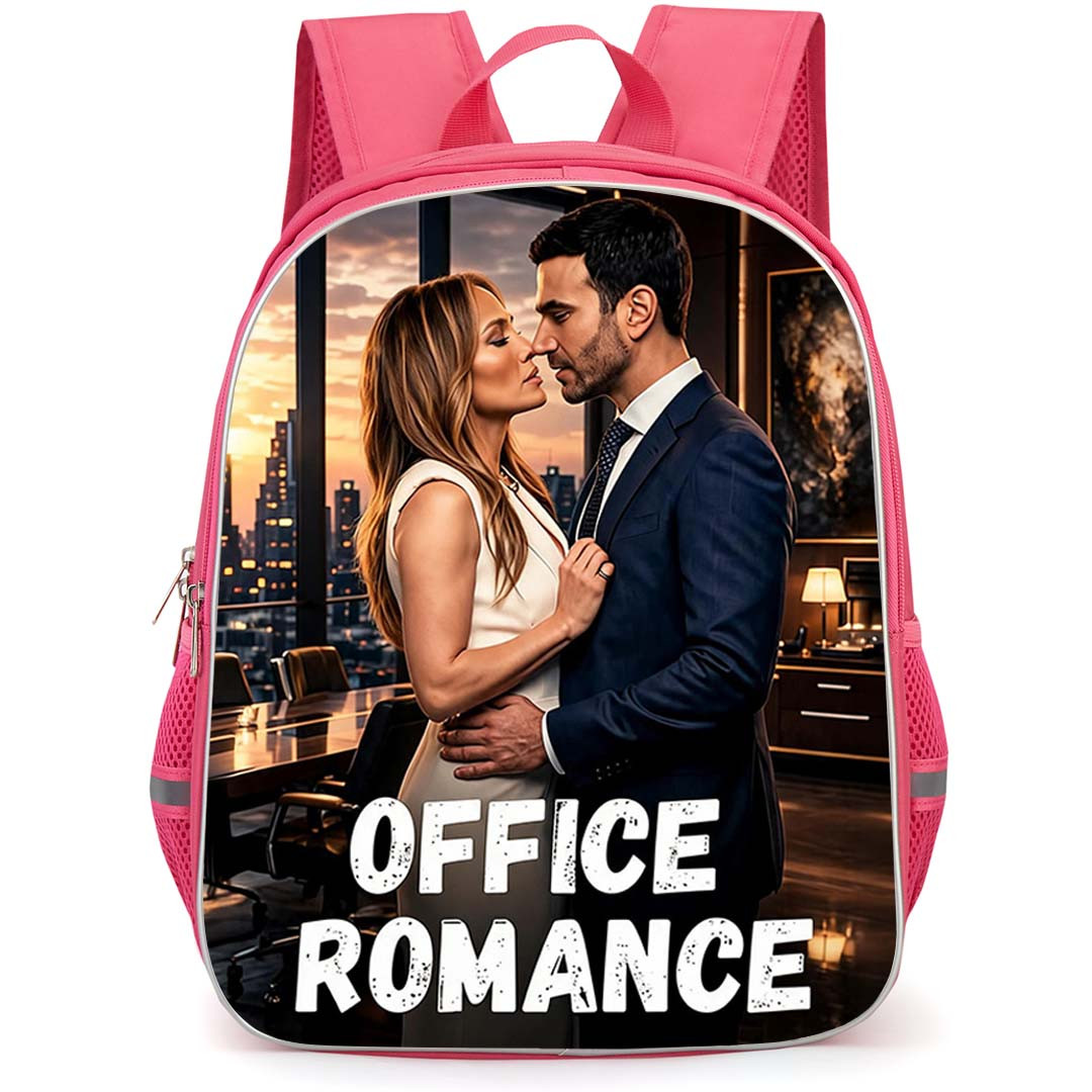 Office Romance Backpack School Bag StudentPack - Office Romance Executive Love Story Sunset Aesthetic Poster