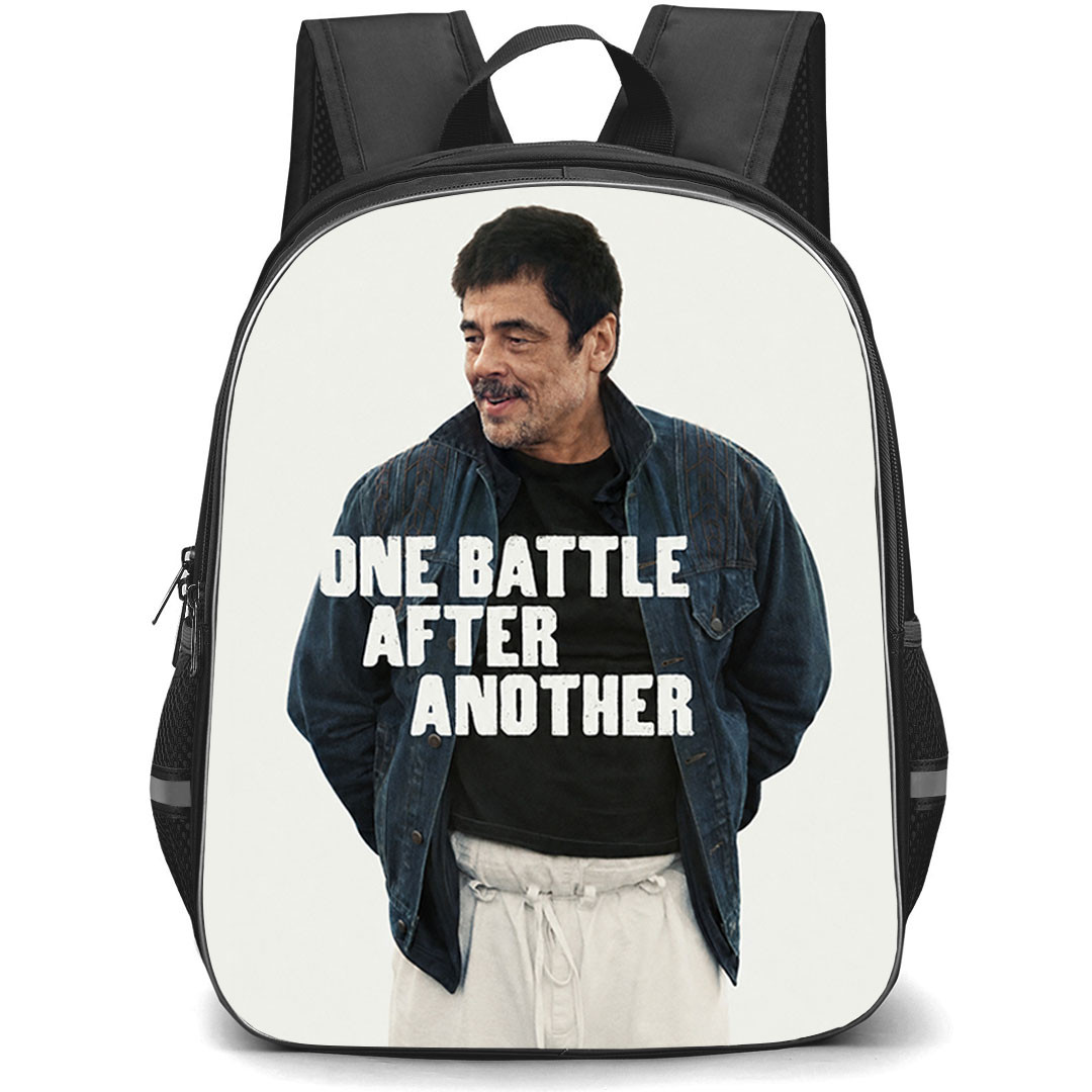 One Battle After Another Sensei Sergio St Carlos Backpack School Bag StudentPack - Sensei Sergio St Carlos Character Portrait Poster