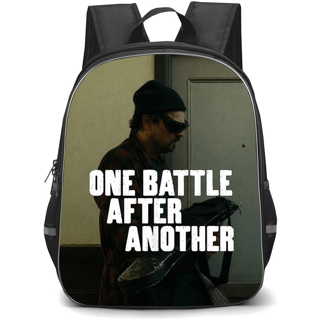 One Battle After Another Zoyd Wheeler Backpack School Bag StudentPack - Zoyd Wheeler Cinematic Portrait Poster