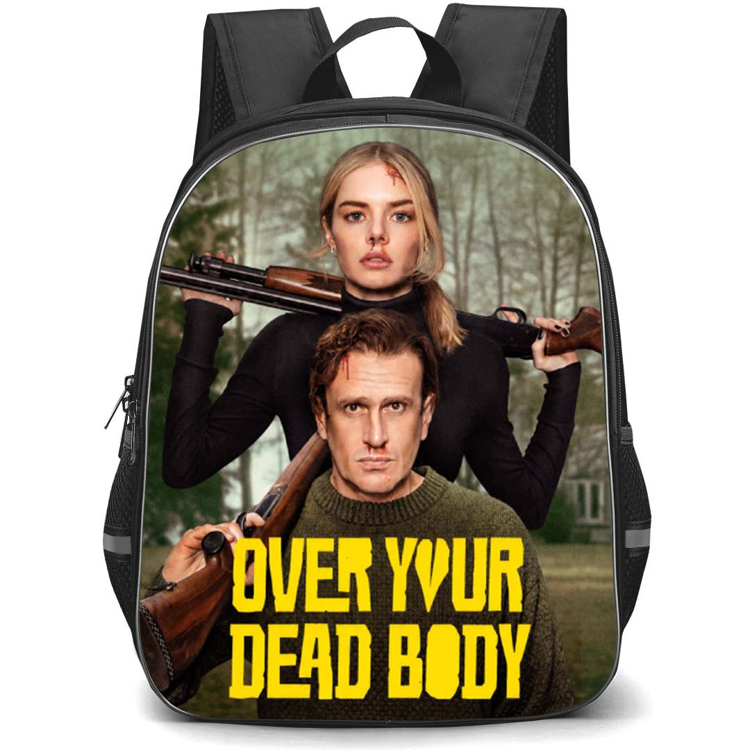Over Your Dead Body Backpack School Bag StudentPack - Over Your Dead Body Fierce Gun Series Poster