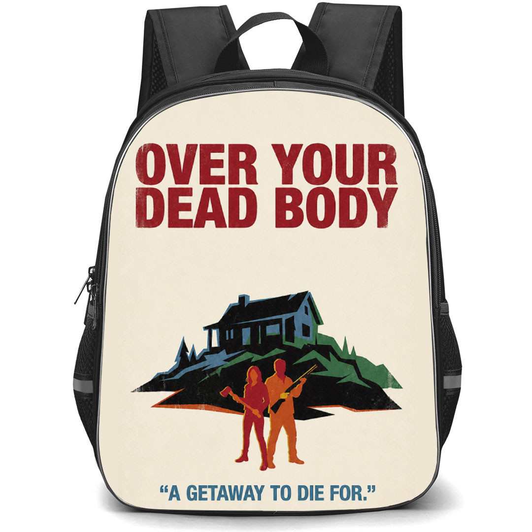 Over Your Dead Body Backpack School Bag StudentPack - Over Your Dead Body Silhouette Series Poster