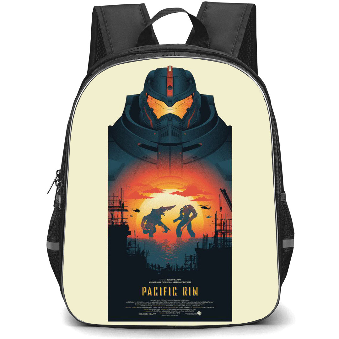 Pacific Rim Backpack StudentPack - Pacific Rim Movie Alternative Movie Poster
