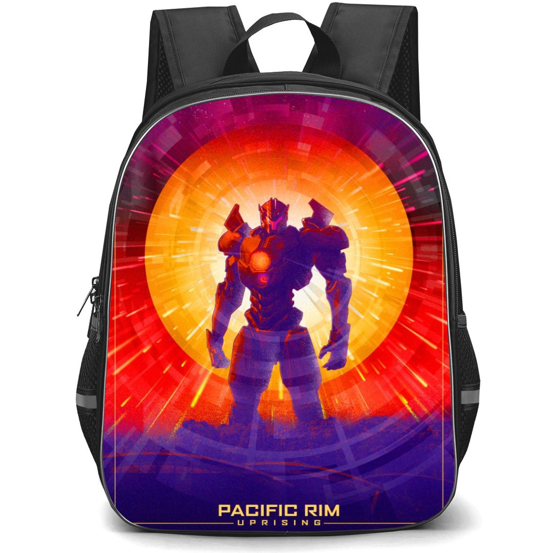 Pacific Rim Backpack StudentPack - Pacific Rim Uprising Ready To Fight Illustration Art