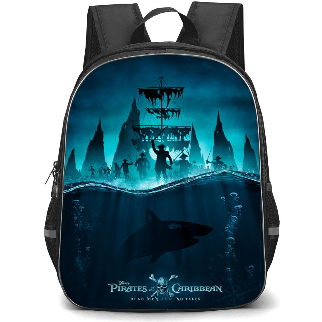 Pirate Of The Caribbean Backpack StudentPack - Pirate Of The Caribbean Dead Man Tell No Tales Poster