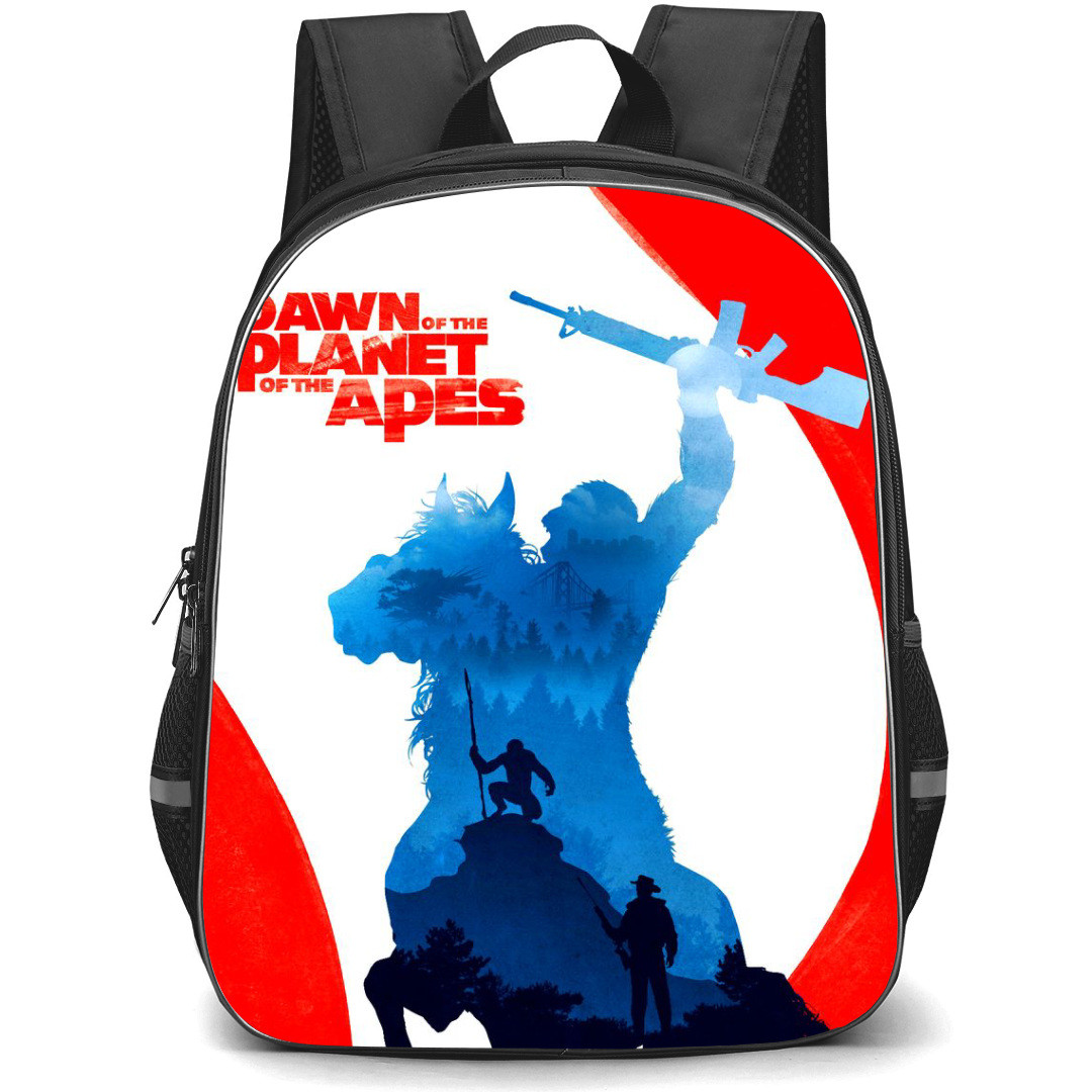 Planet of the Apes Backpack StudentPack - Ape Riding Horse Illustration