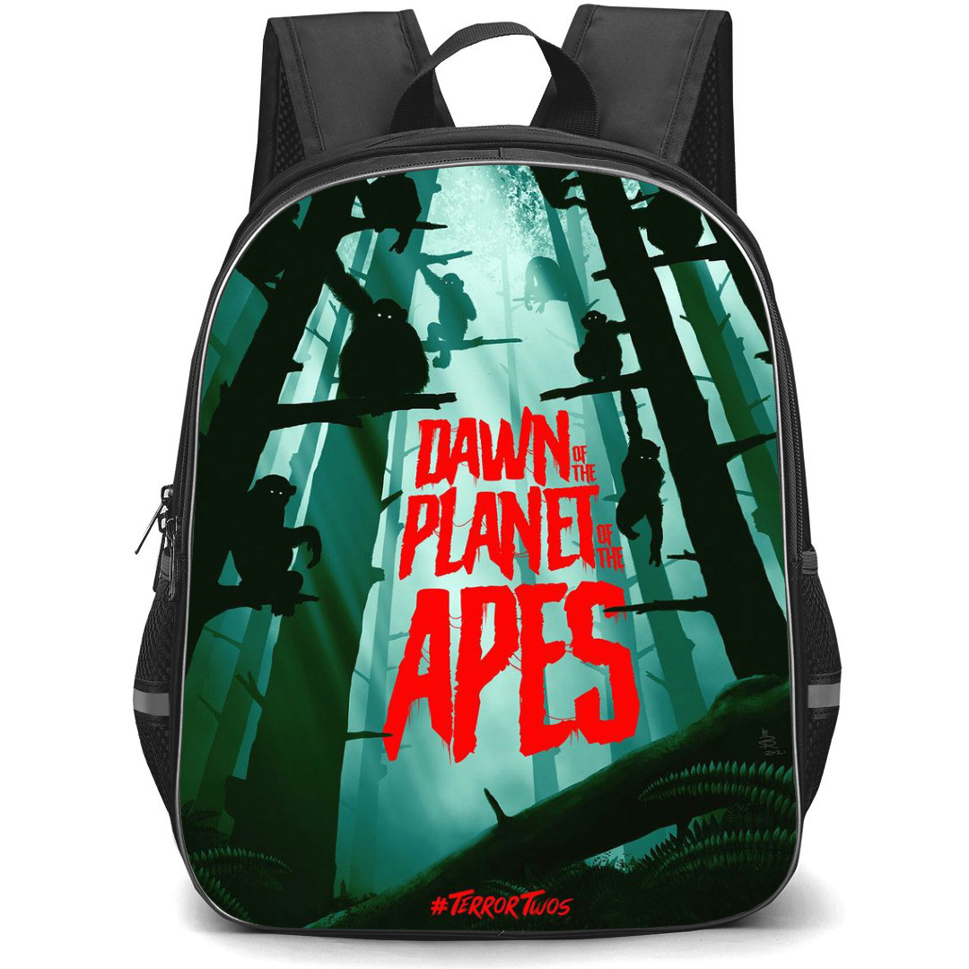 Planet of the Apes Backpack StudentPack - Apes On Trees Illustration