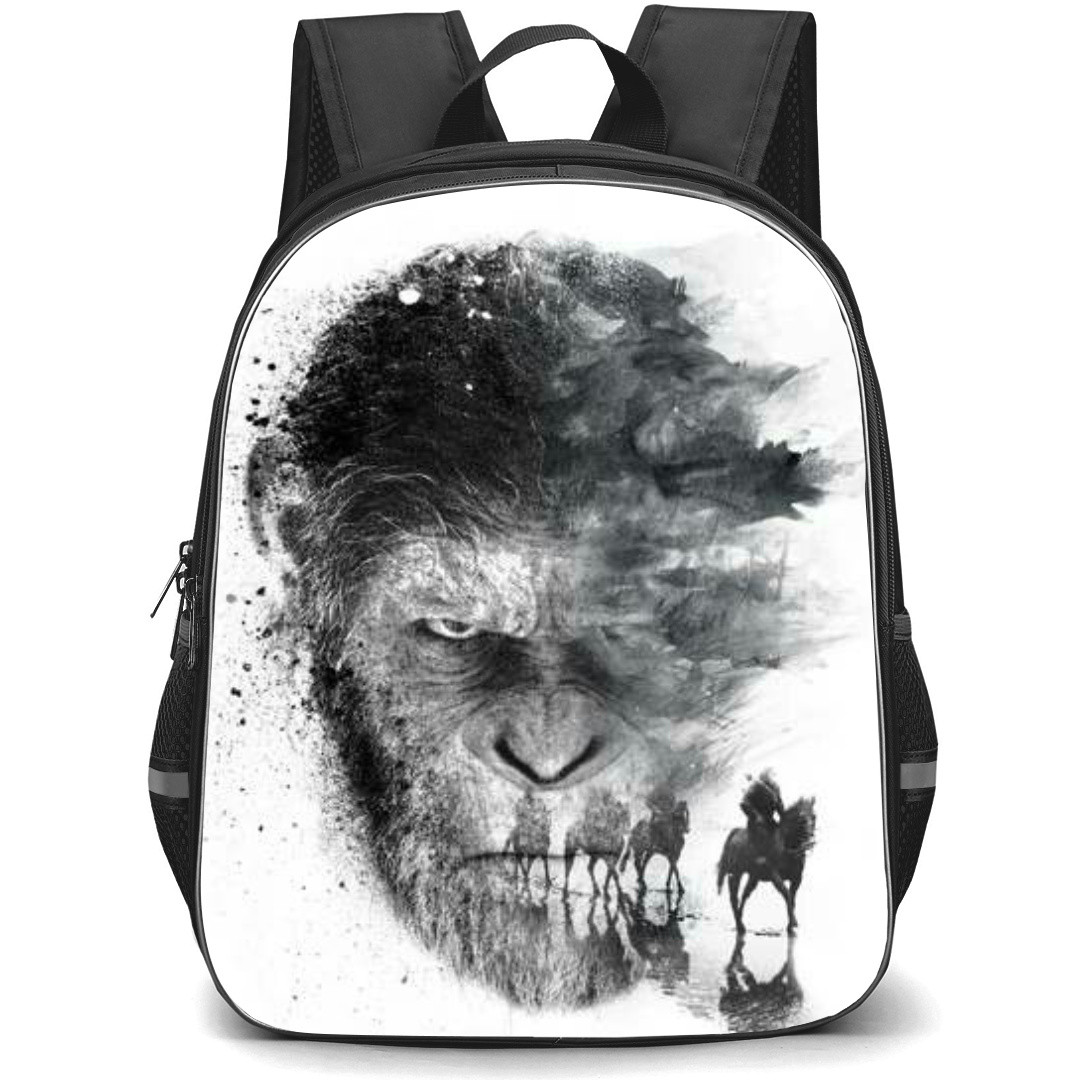 Planet of the Apes Backpack StudentPack - Avatar Black And White