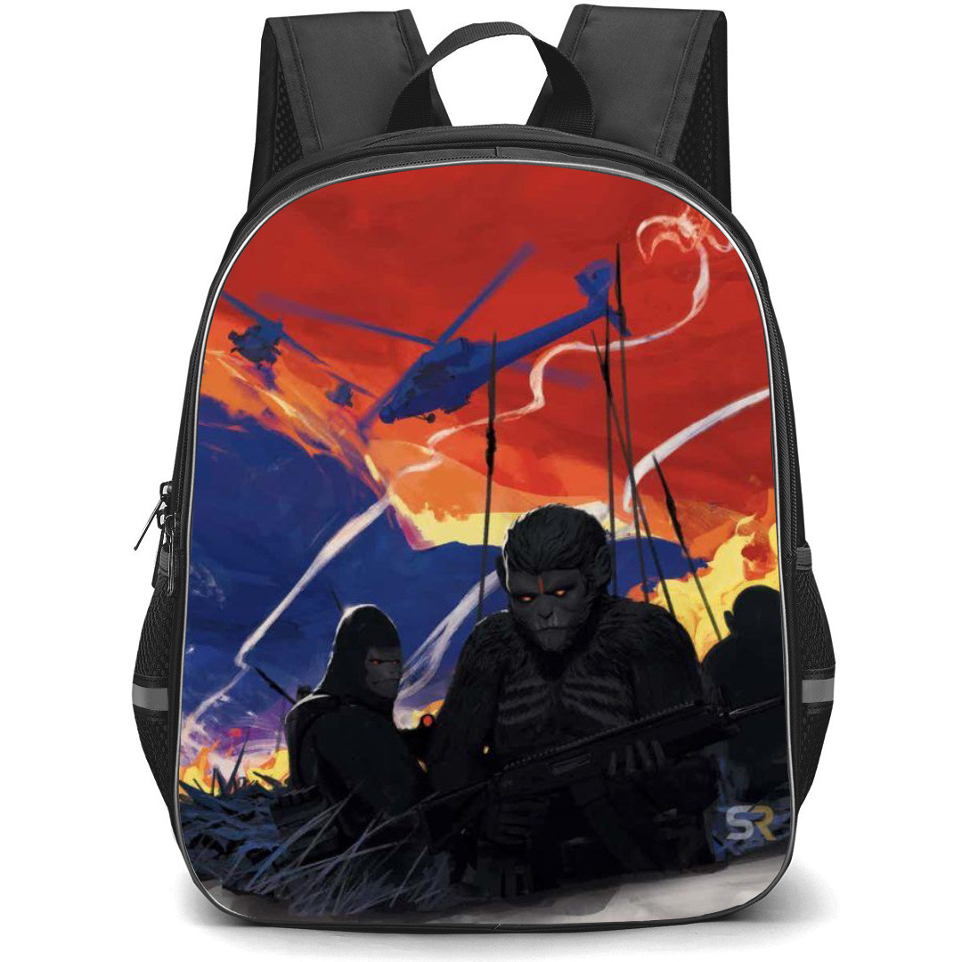 Planet of the Apes Backpack StudentPack - Helicopters In The Sky Illustrations