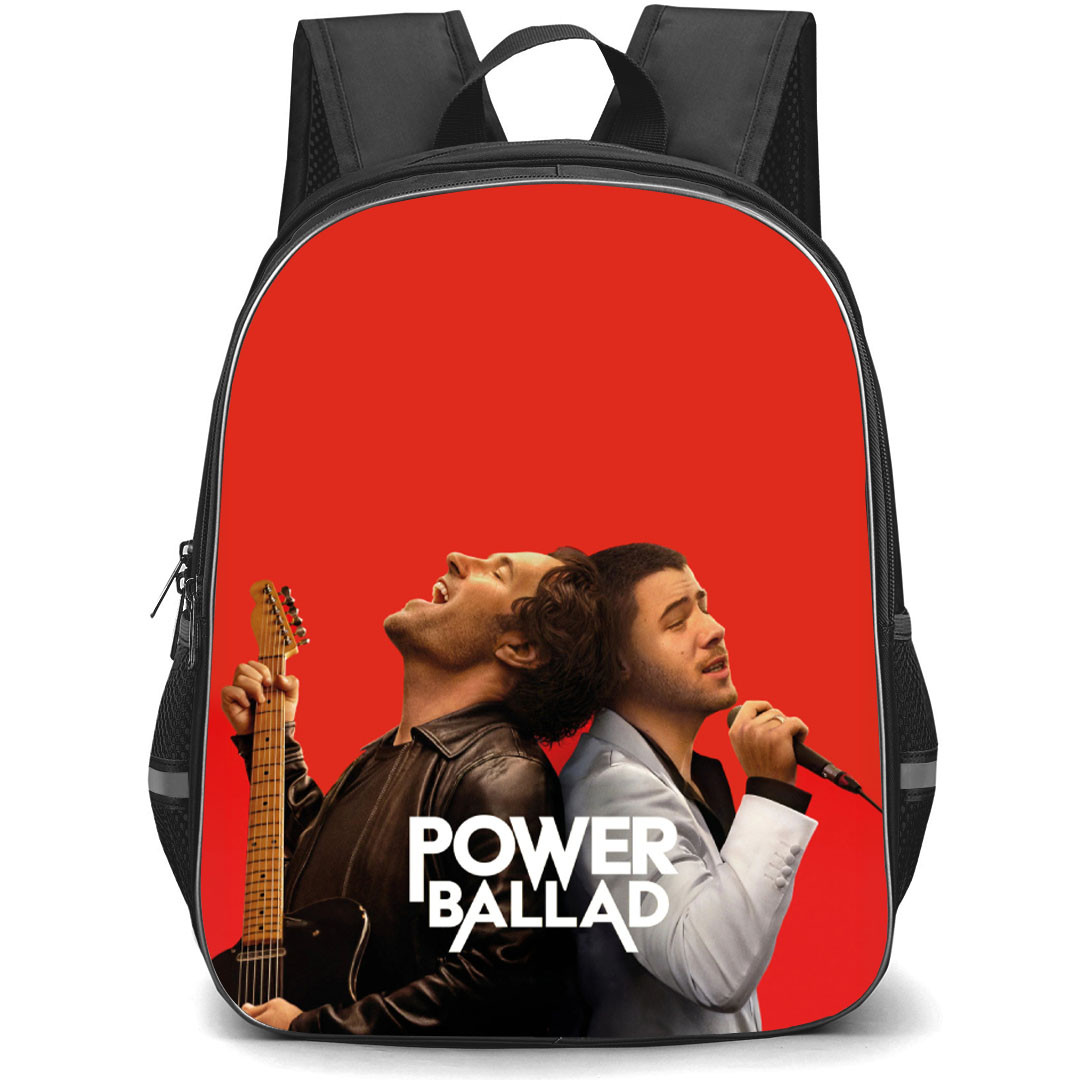 Power Ballad Backpack School Bag StudentPack - Power Ballad Duo Singing Red Poster