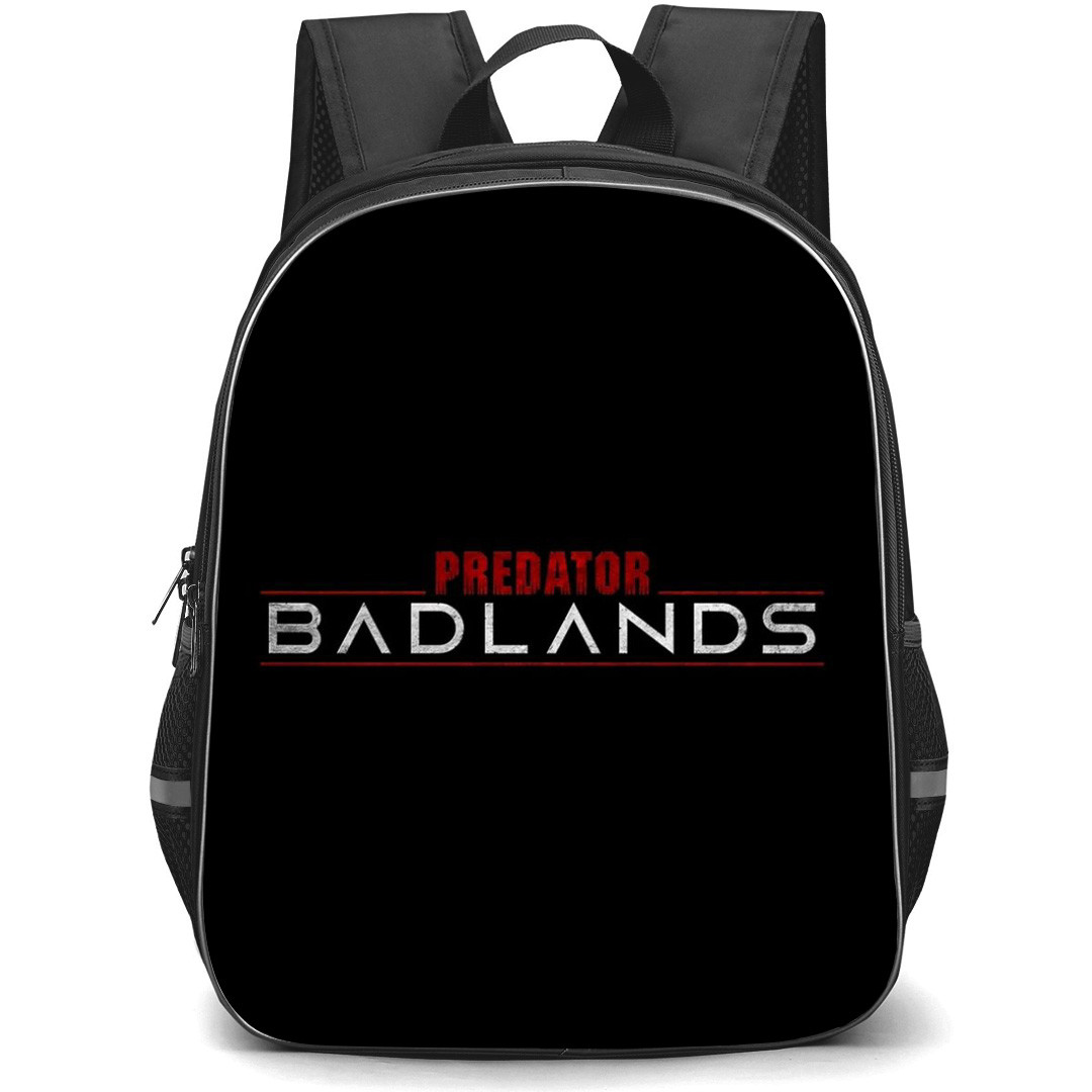 Predator Badlands Backpack School Bag StudentPack - Badlands Grunge Wordmark