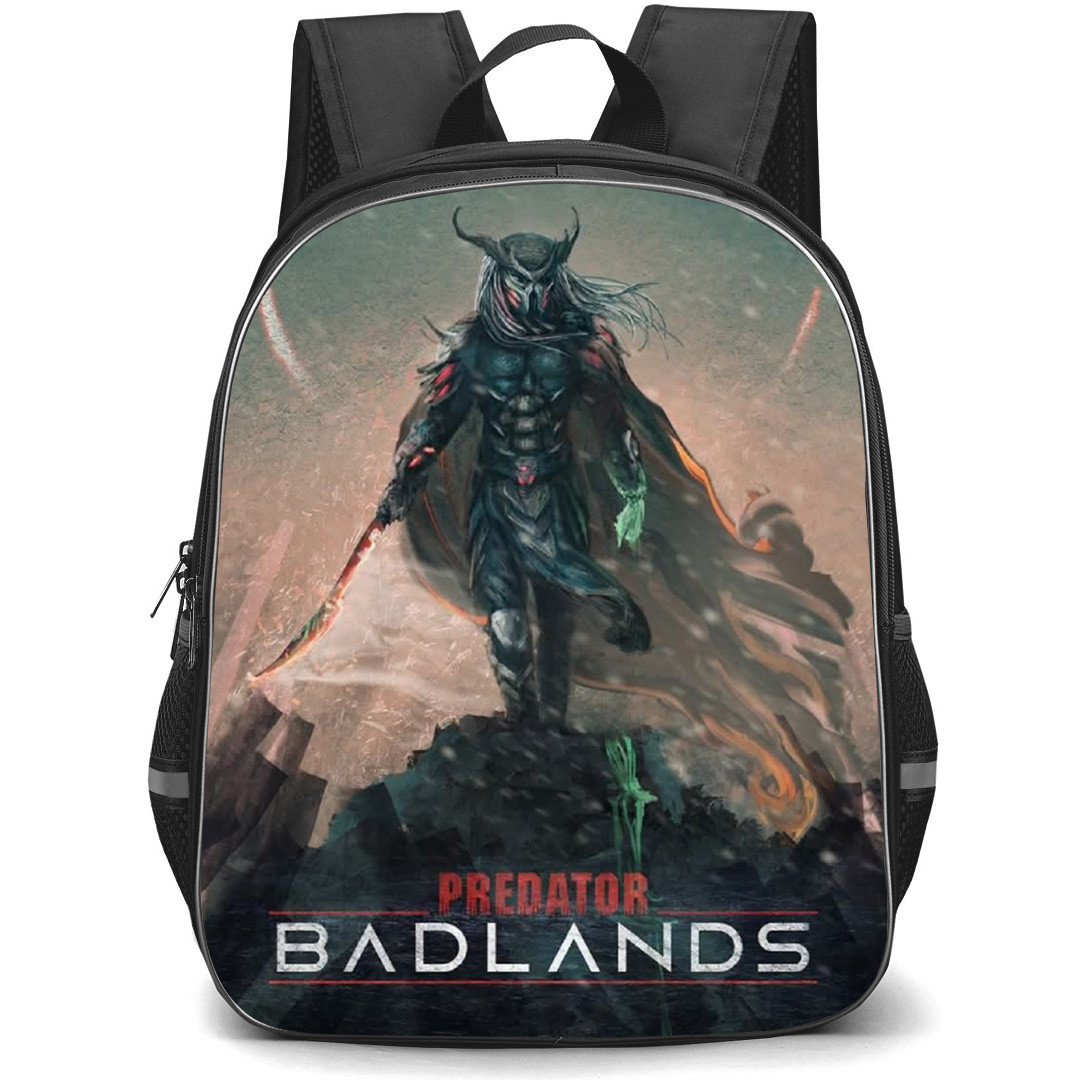 Predator Badlands Backpack School Bag StudentPack - Fierce Sword Movie Poster