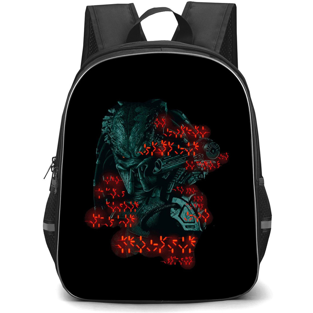 Predator Badlands Backpack School Bag StudentPack - Fierce Symbol Portrait