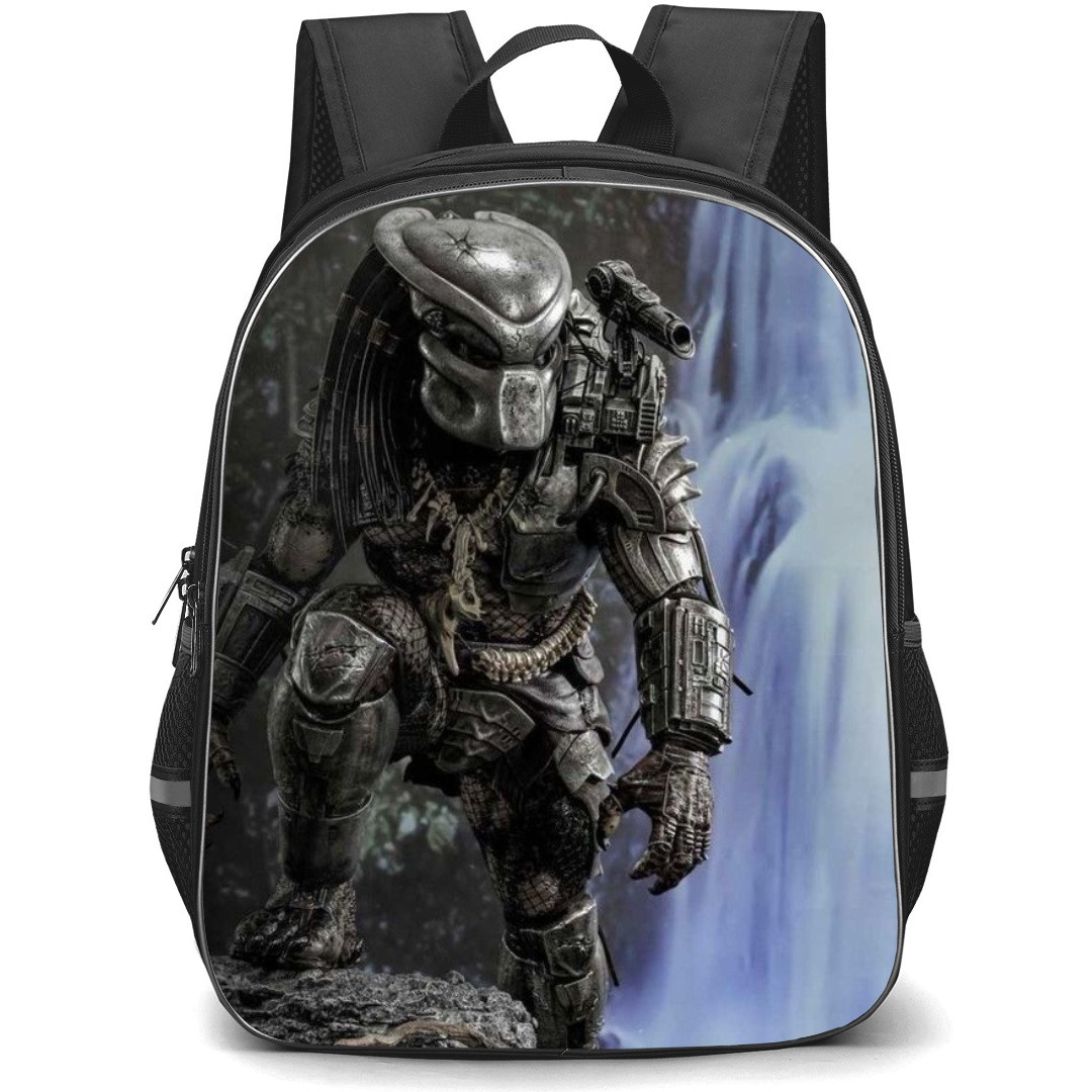 Predator Backpack StudentPack - Standing Illustration Waterfalls Background