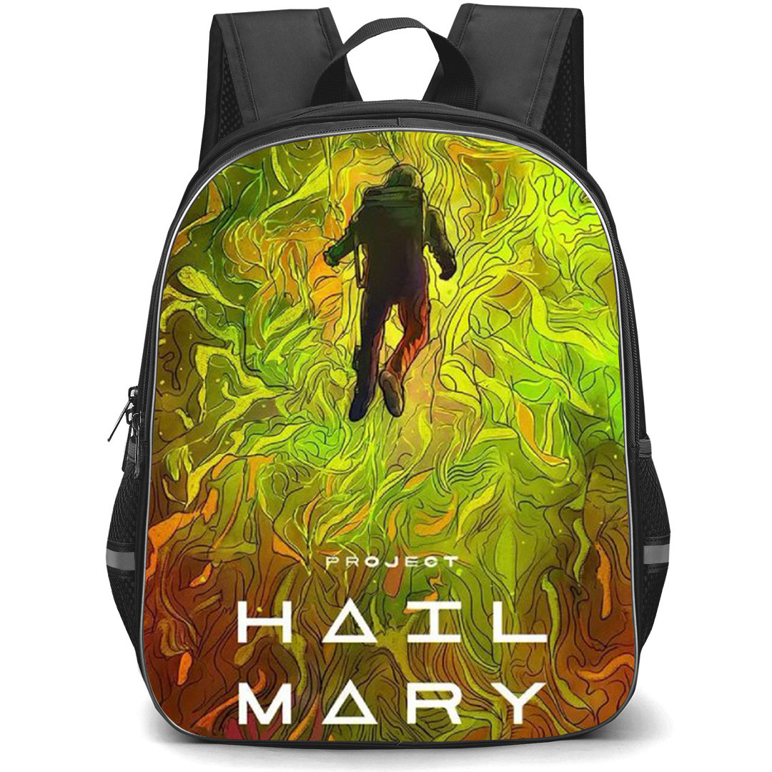 Project Hail Mary Backpack School Bag StudentPack - Cartoon Art Series Poster