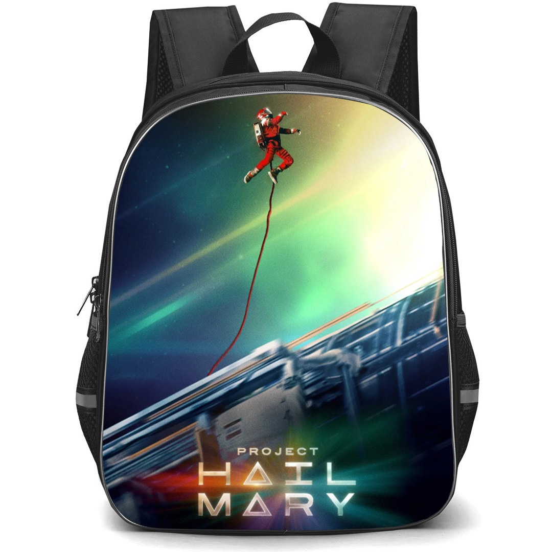 Project Hail Mary Backpack School Bag StudentPack - Flying In Space Series Poster