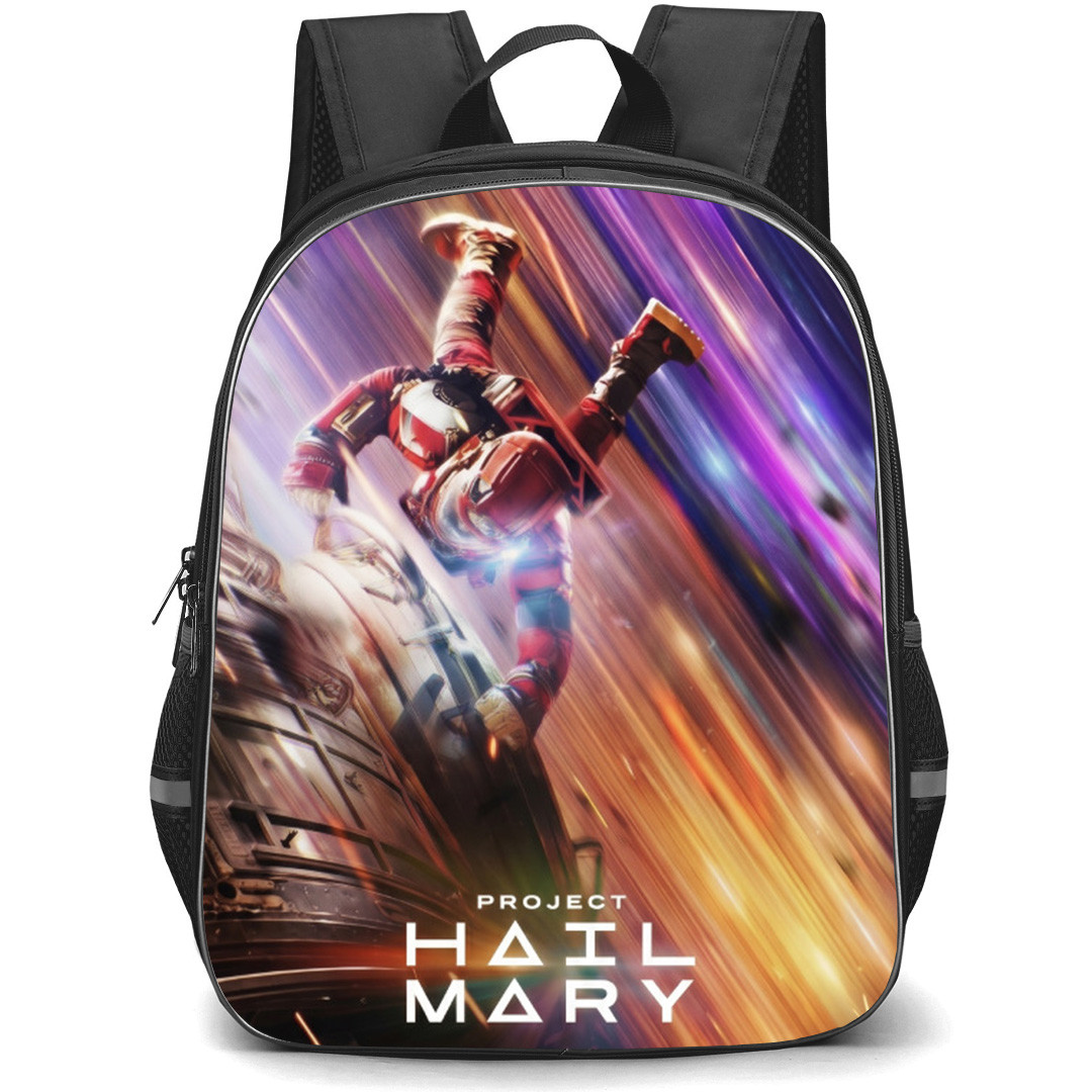 Project Hail Mary Backpack School Bag StudentPack - Hanging In Ship Series Poster