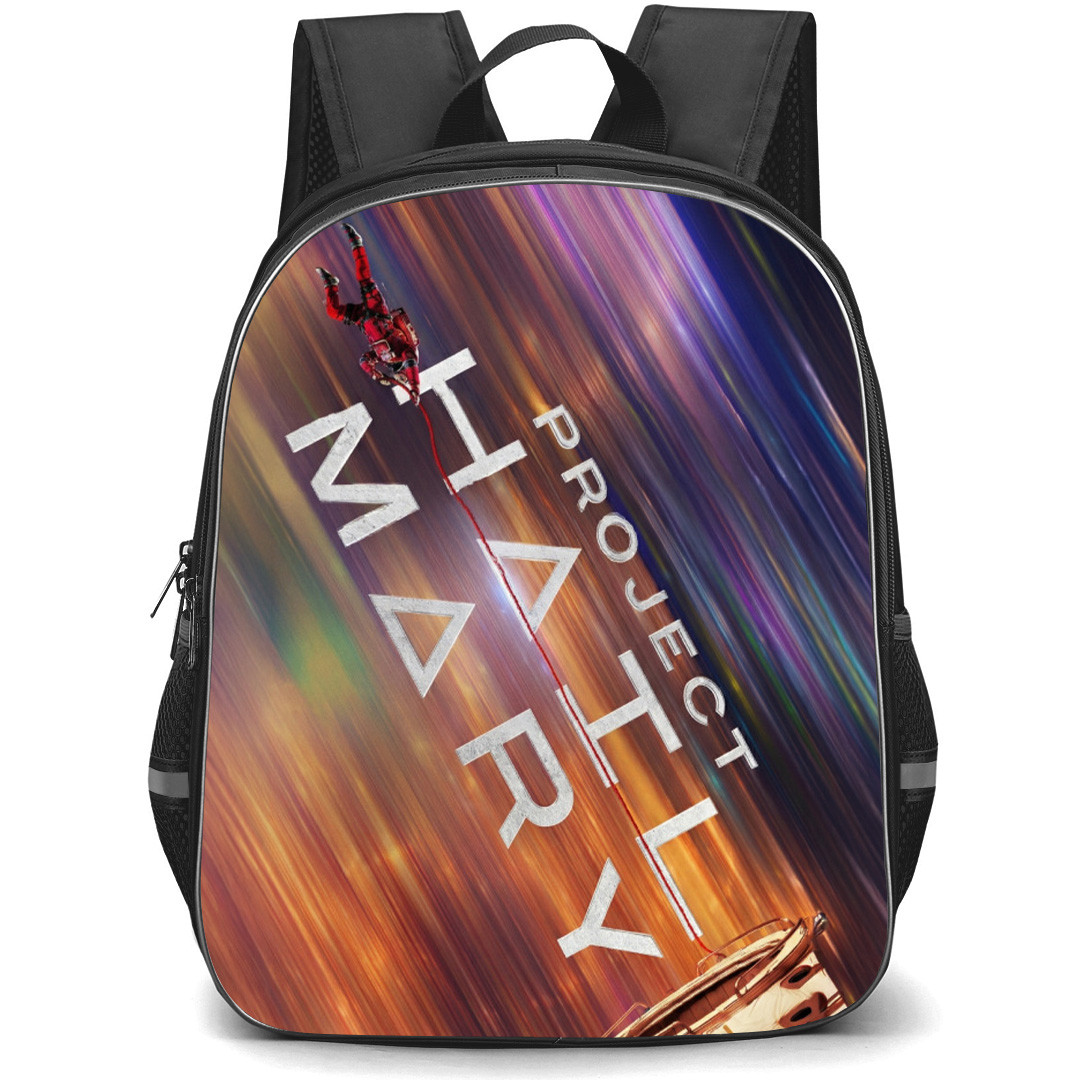 Project Hail Mary Backpack School Bag StudentPack - Holding Rope Series Poster