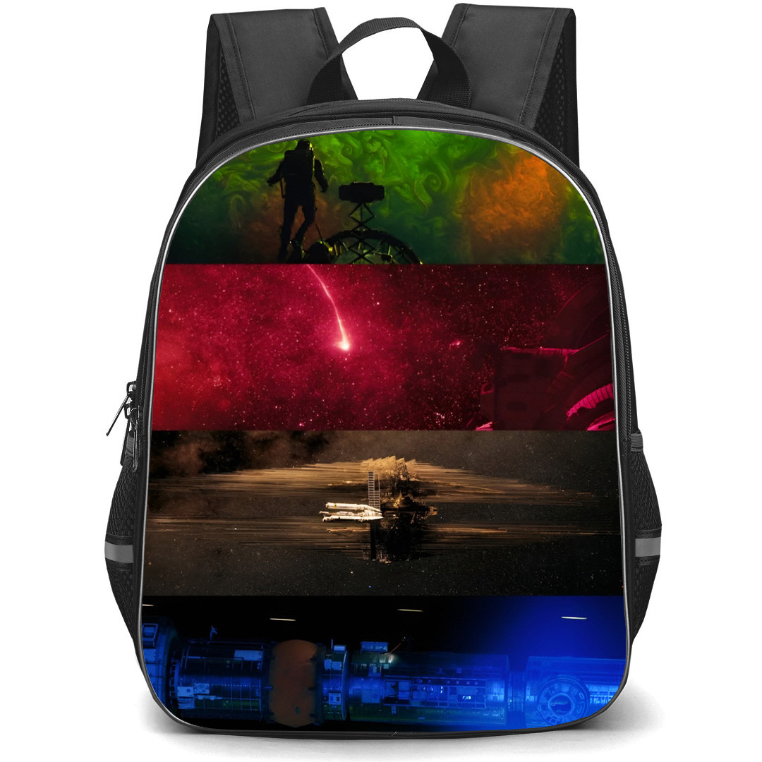 Project Hail Mary Backpack School Bag StudentPack - Movie Scene Collage