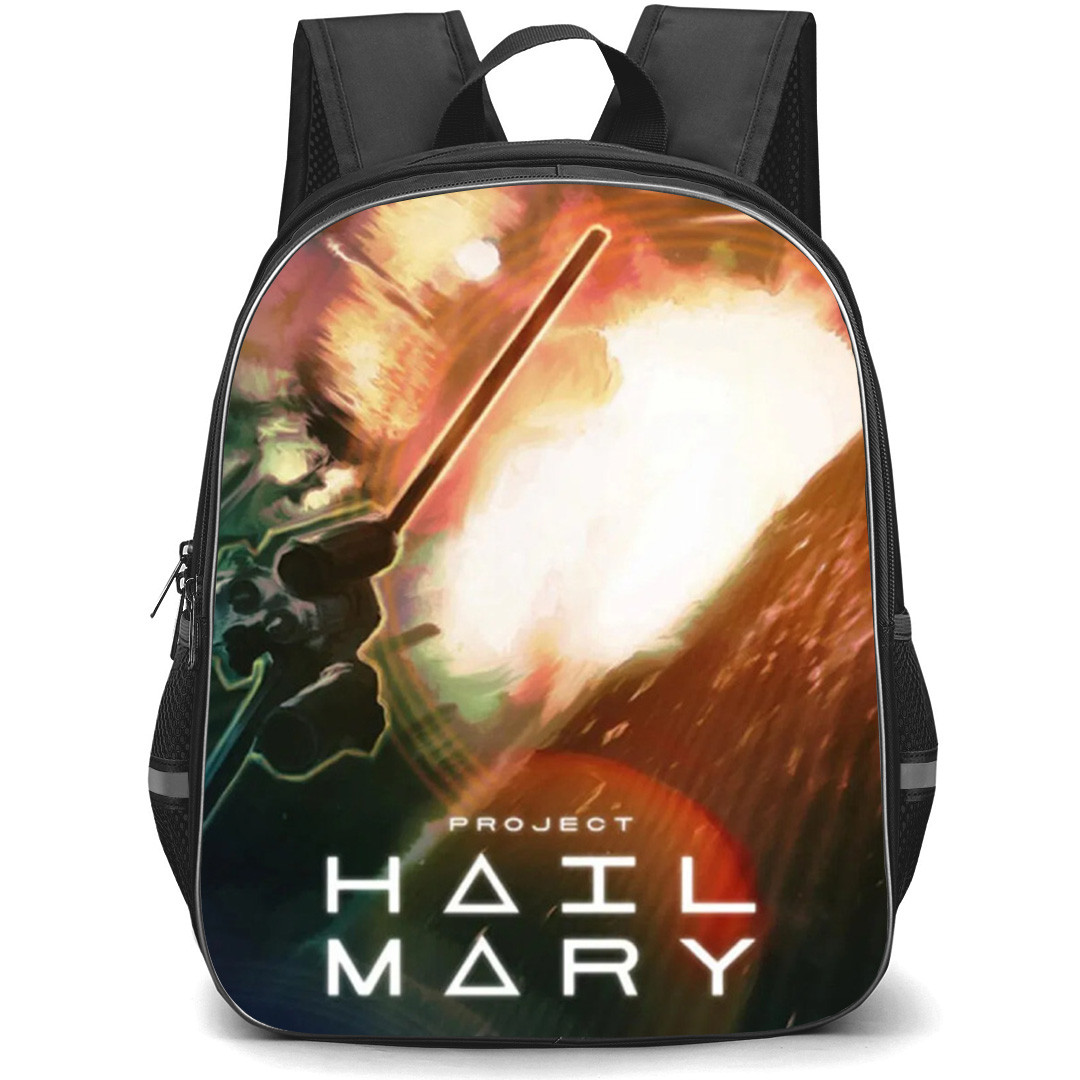 Project Hail Mary Backpack School Bag StudentPack - Ship Cartoon Art Series Poster
