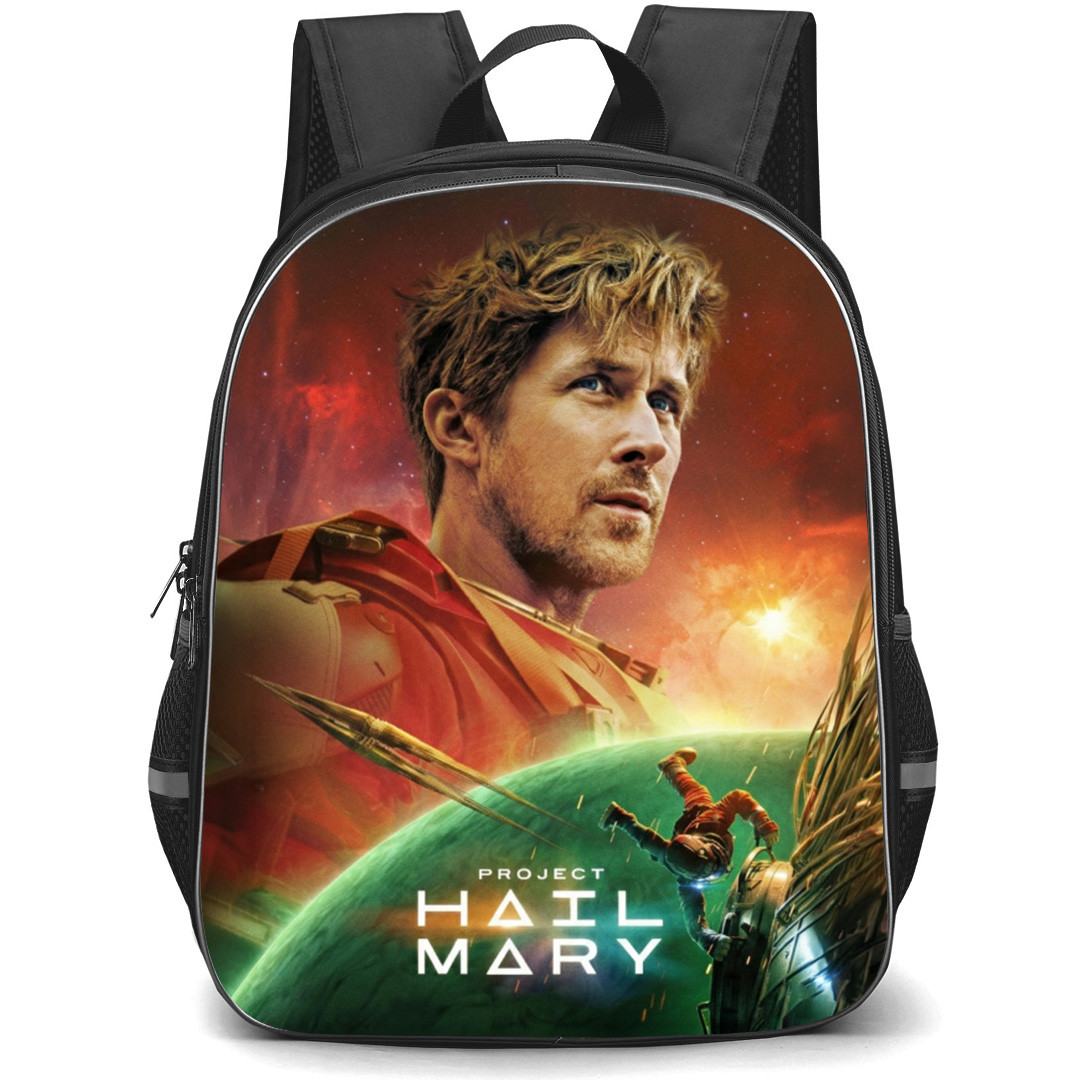 Project Hail Mary Backpack School Bag StudentPack - Space Portrait Series Poster
