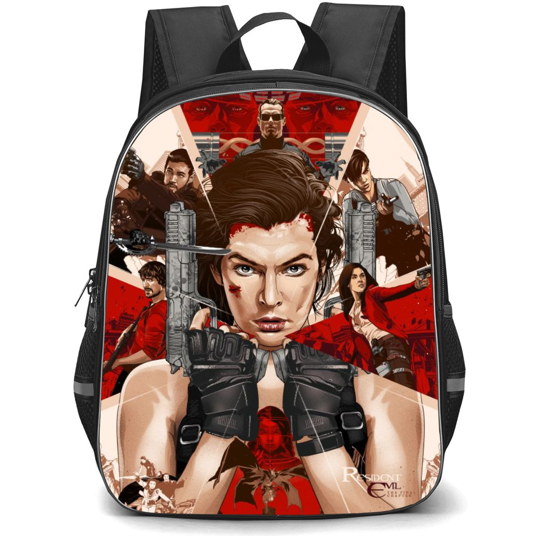 Resident Evil Backpack StudentPack - Resident Evil The Final Chapter Official Promo Poster