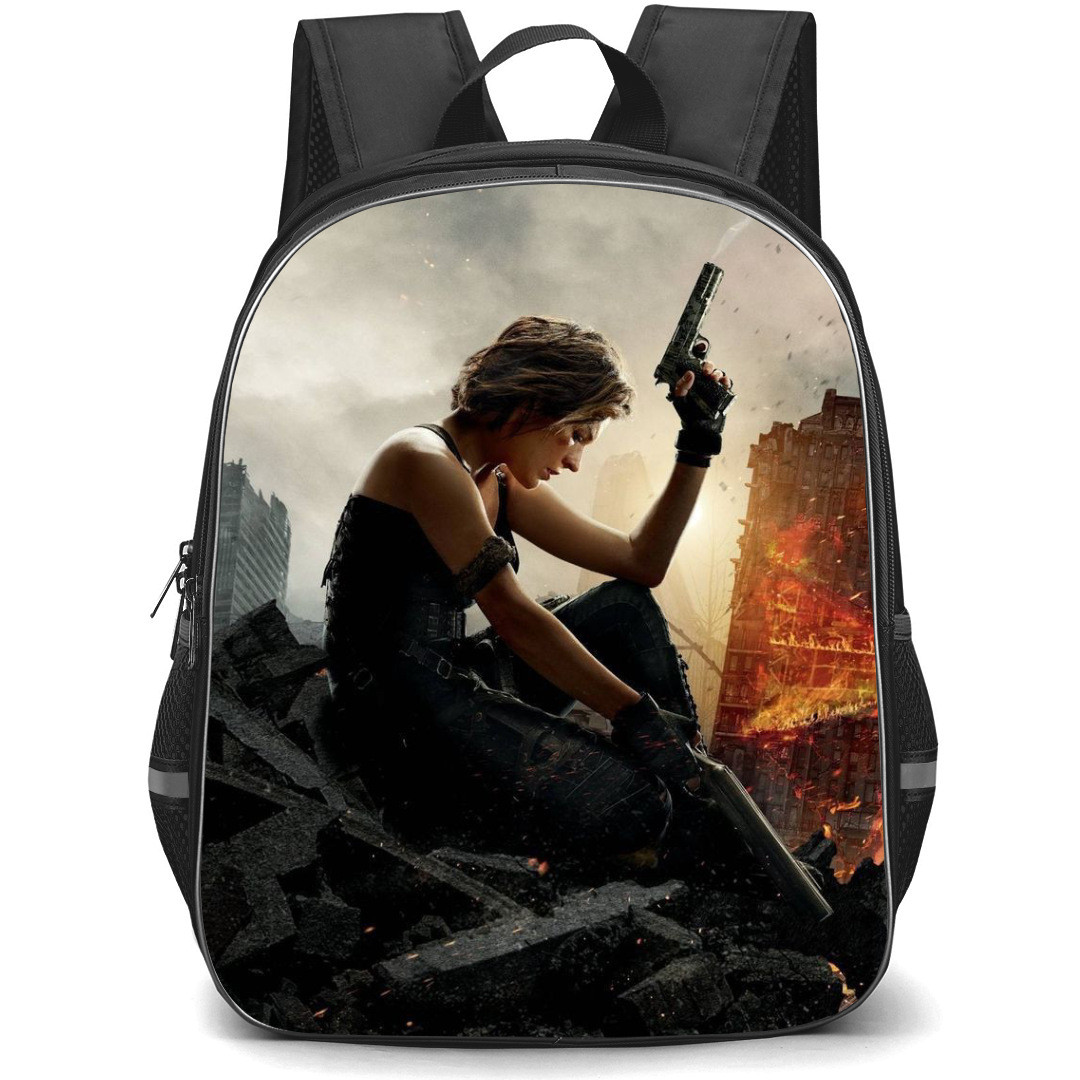 Resident Evil Backpack StudentPack - Resident Evil Milla Jovovich Poster