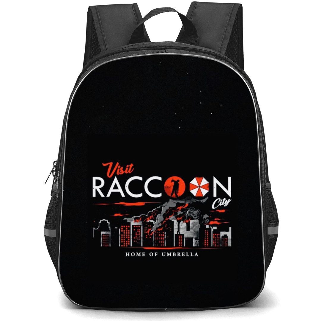 Resident Evil Backpack StudentPack - Resident Evil Raccoon City Home Of Umbrella Poster