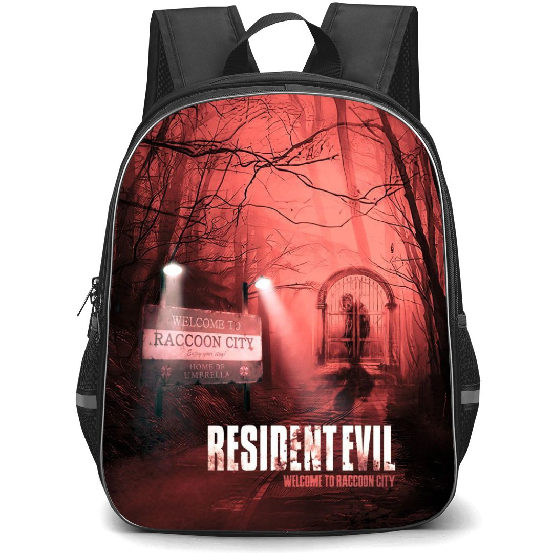Resident Evil Backpack StudentPack - Resident Evil Welcome To Raccoon City Poster