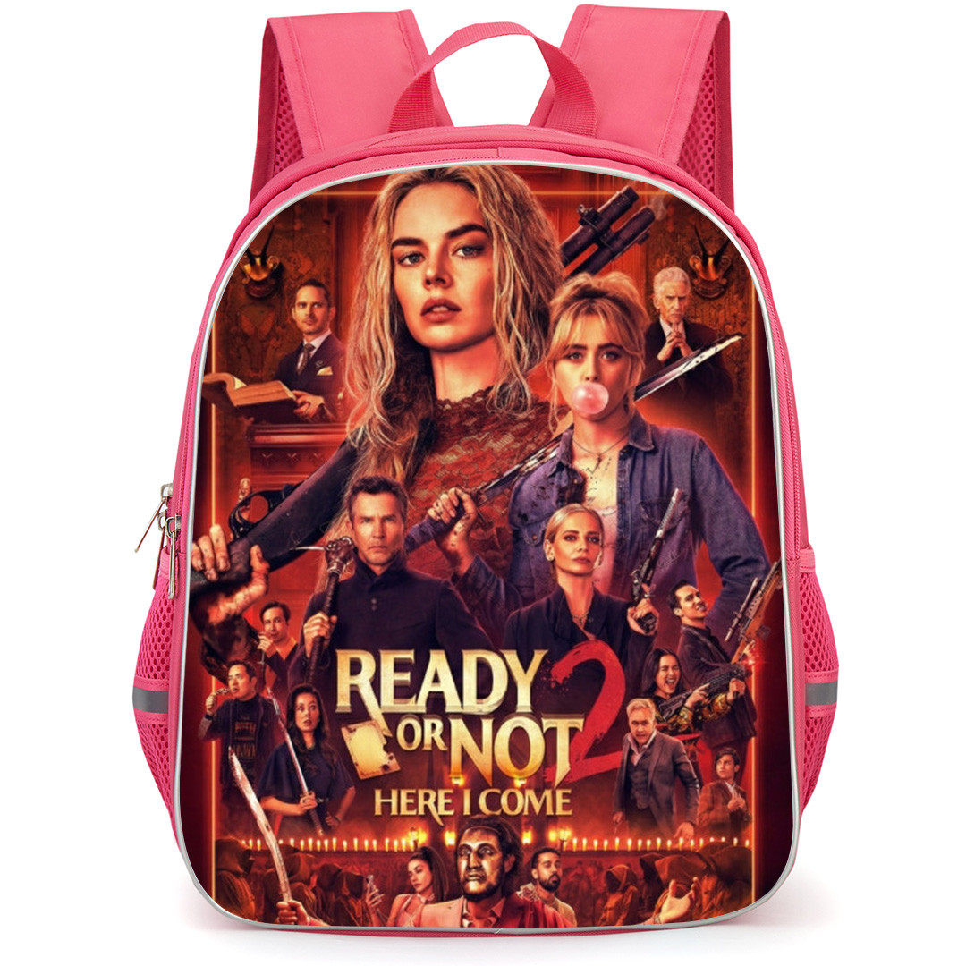Ready Or Not 2 Here I Come Backpack School Bag StudentPack - Character Fierce Red Series POster