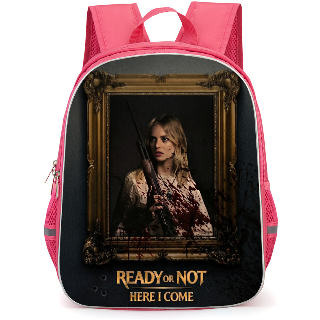 Ready Or Not 2 Here I Come Backpack School Bag StudentPack - Grace Portrait Series Poster