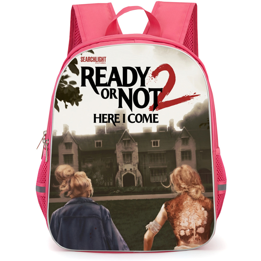 Ready Or Not 2 Here I Come Backpack School Bag StudentPack - Mansion Series Poster