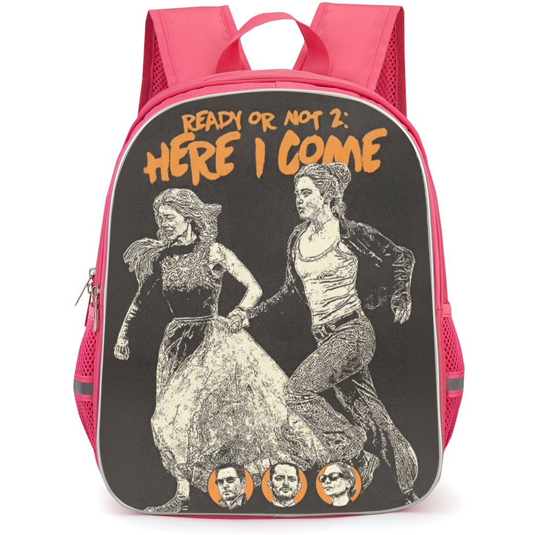 Ready Or Not 2 Here I Come Backpack School Bag StudentPack - Vintage Retro Series Poster