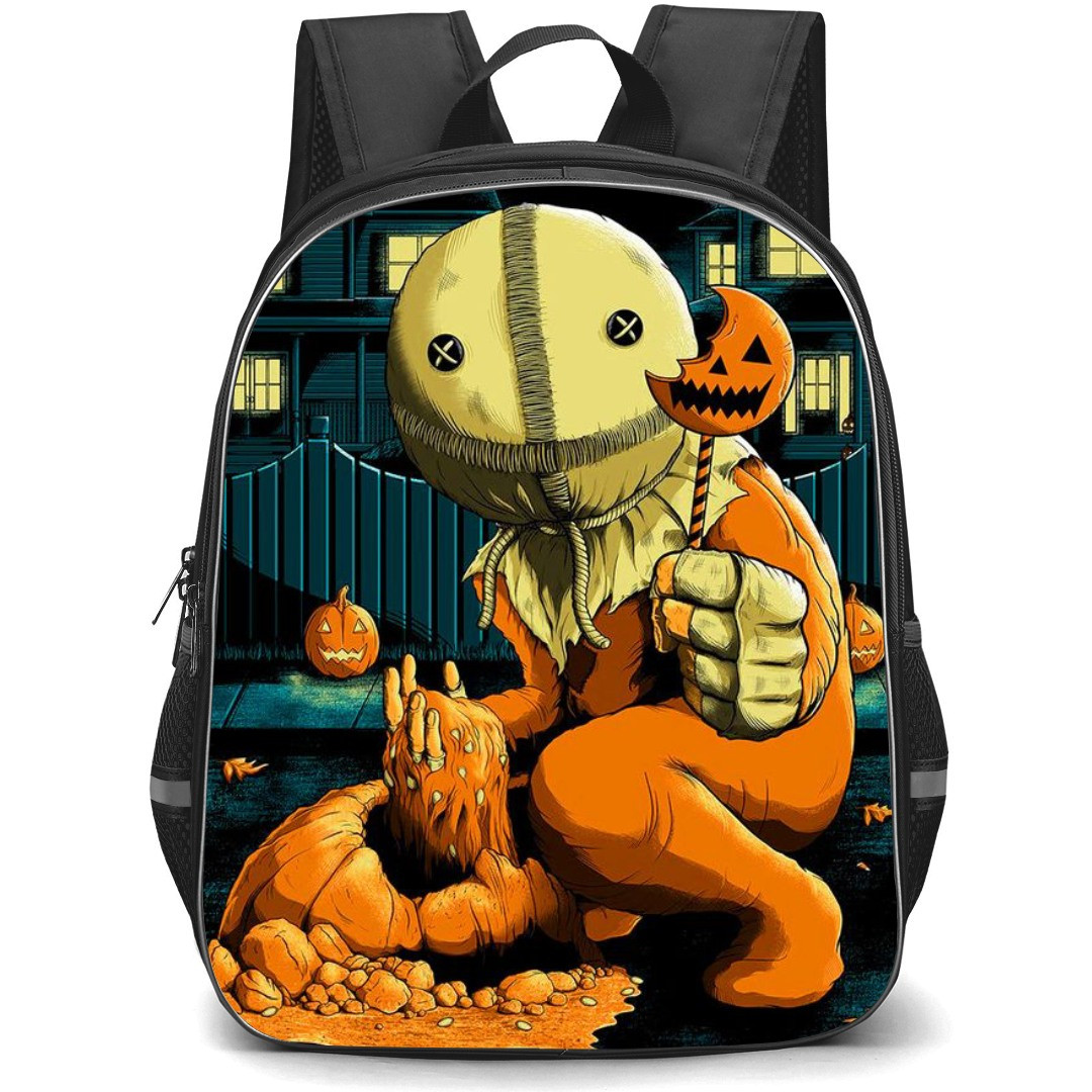 Sam Trick 'r Treat Backpack StudentPack - Sam Giving Candy Cartoon Art