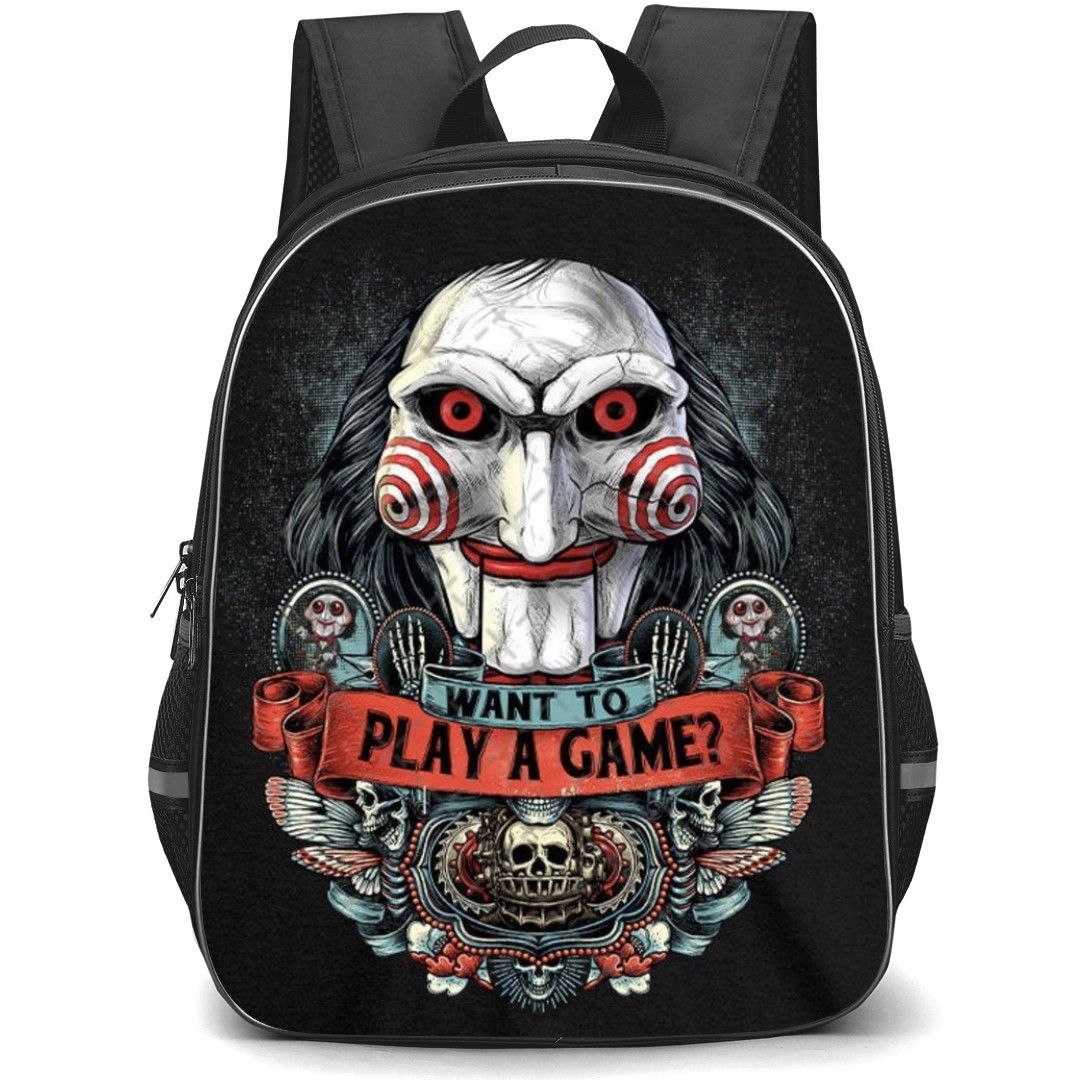 Saw Backpack StudentPack - Saw Want To Play A Game