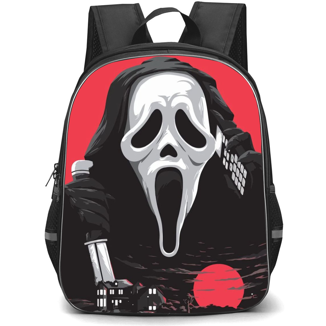 The Scream Backpack StudentPack - The Scream 1996 Fan Art Illustration Poster